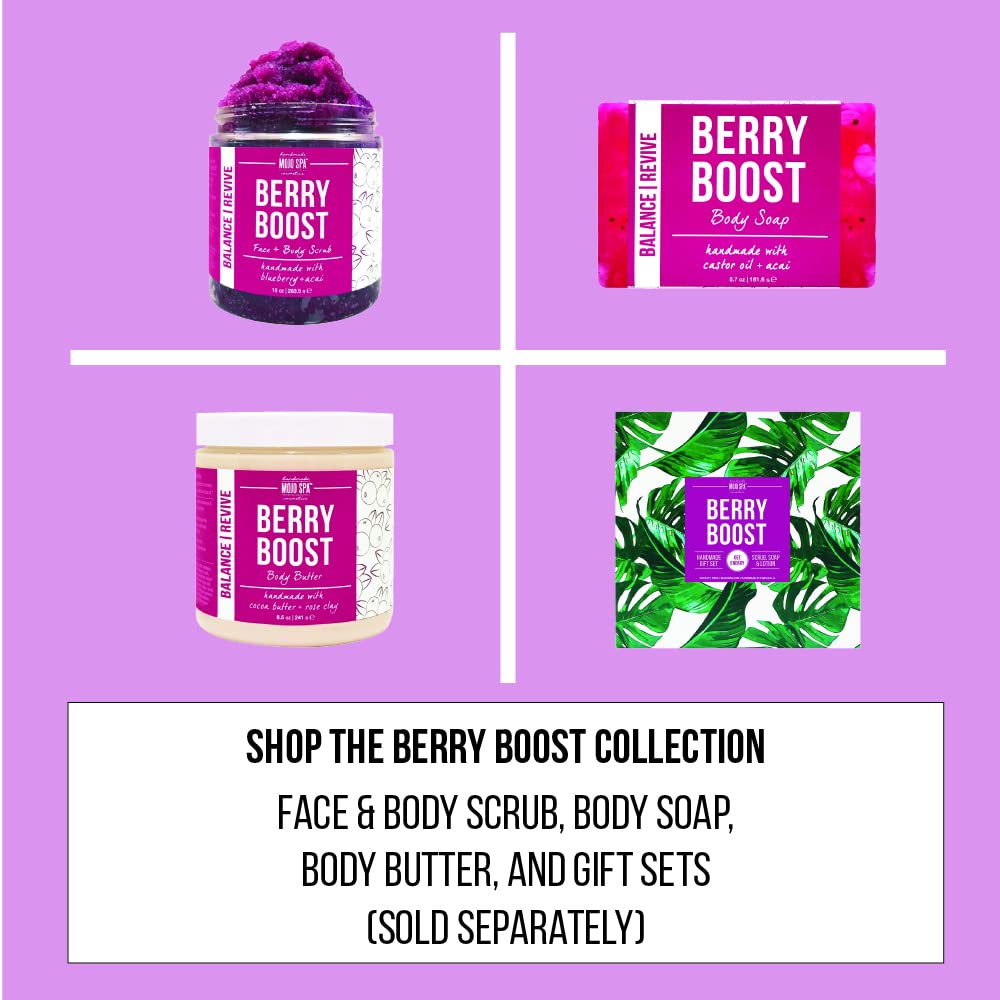 Berry Boost Body Butter - Ultra Hydrating & Nourishing Moisturizer for Dry Skin | Perfect for Daily Use & Post-Workout Recovery