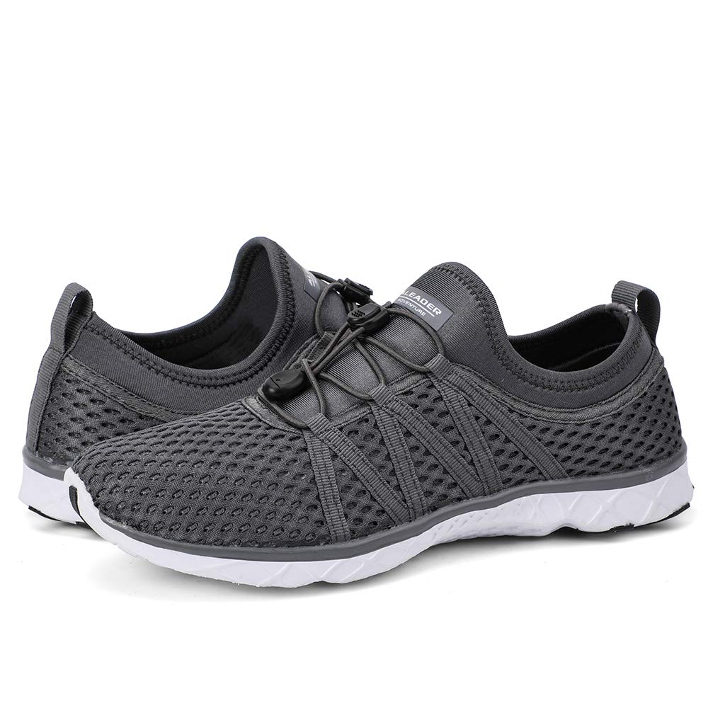 Aleader Women's Quick-Dry Mesh Slip-On Water Shoes for Beach, Pool, Yoga & Travel - Lightweight Aqua Shoes for Walking & Water Sports