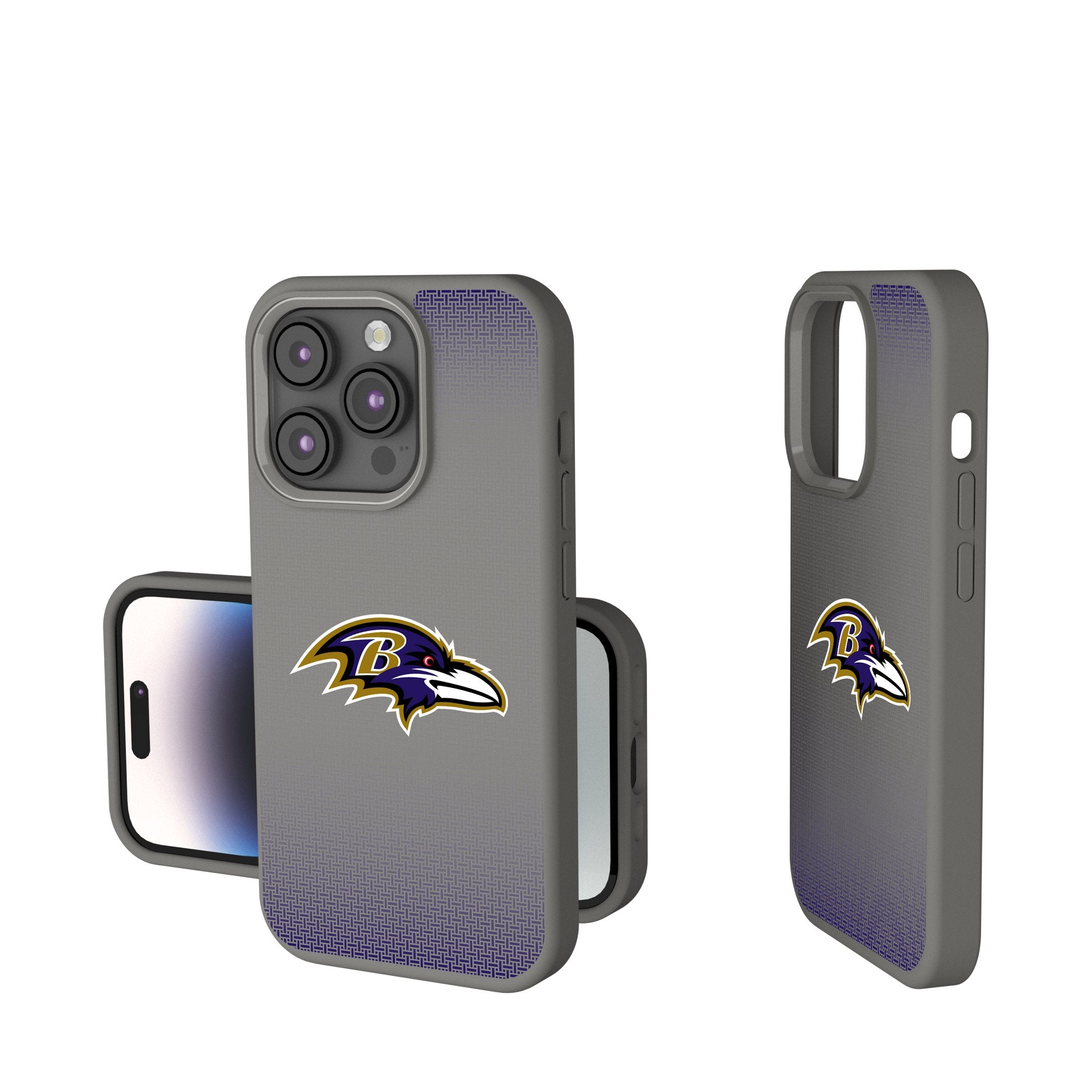 Baltimore Ravens Soft Touch Linen Phone Case - Durable & Stylish Cover for iPhone & Samsung - Perfect for Game Day & Everyday Use