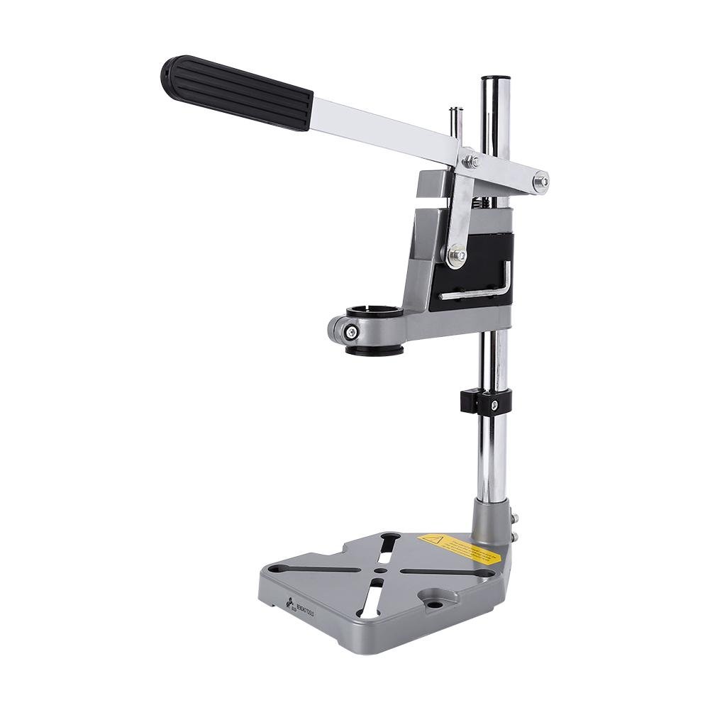 Drill Press Stand for Hand Drill - Rotary Tool Holder & Arbor Press Adapter | Heavy Duty Bench Clamp Workbench Repair Tool | Perfect for DIY Projects, Woodworking, Metal Drilling & Jewelry Making