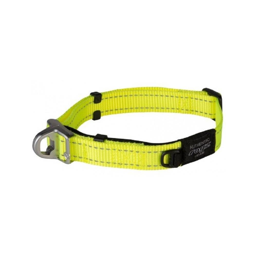 Durable & Reflective Safety Dog Collar for Small Medium Large Dogs - Adjustable Nylon Pet Collar with Quick Release Buckle - Perfect for Night Walks, Hiking & Outdoor Adventures