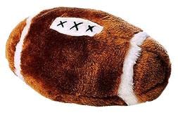 Soft Plush Football Dog Toys for Chewing & Fetching - 3 Pack, Durable & Safe Pet Playtime Toys for Small & Medium Dogs - Perfect for Indoor & Outdoor Play