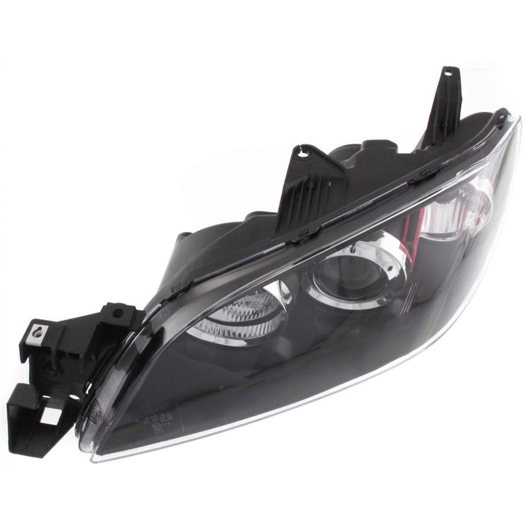 2004-2009 Mazda 3 Sedan Driver Side Headlight Assembly - CAPA Certified Replacement (Part# MA2518108/MA2518108C, BN8P510L0C) - Perfect for Night Driving & Foggy Conditions