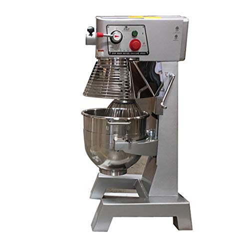 30-Quart Commercial Mixer - Heavy Duty Stand Mixer for Bakery, Pizza Dough & Food Prep | NSF Certified | Restaurant & Kitchen Use (HLM-30B-B30dup) | Perfect for Bakeries, Pizzerias & Catering Businesses