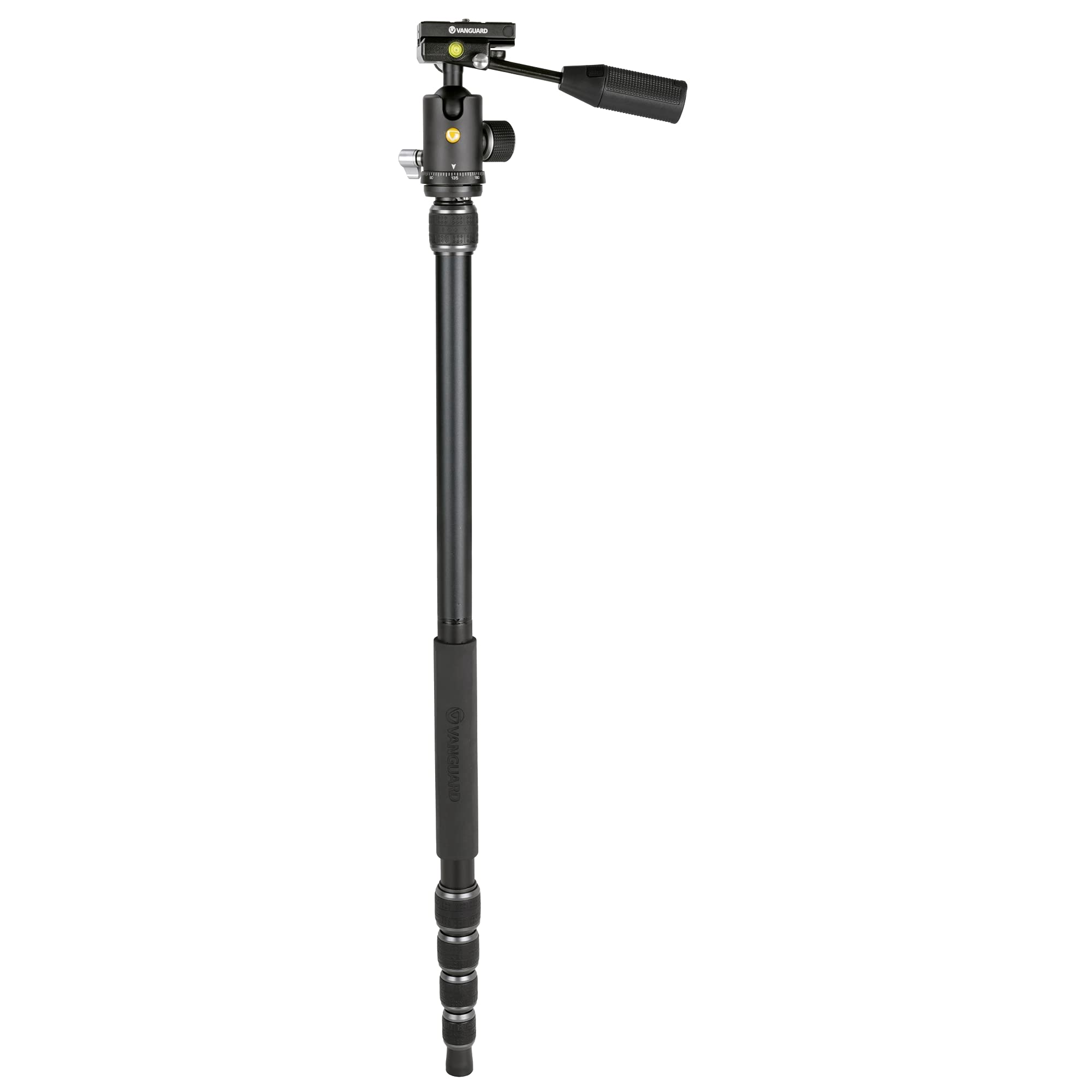 Vanguard VEO3T235ABP Aluminum Travel Tripod with Ball Head - Lightweight Compact Tripod for DSLR & Smartphone Photography | Perfect for Travel, Hiking, Vlogging & Outdoor Adventures