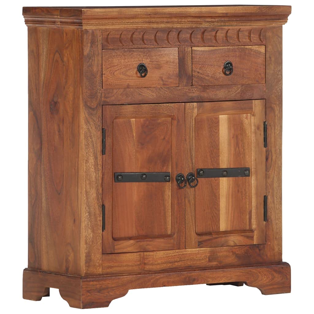 Rustic Acacia Wood Buffet Sideboard - 24.8