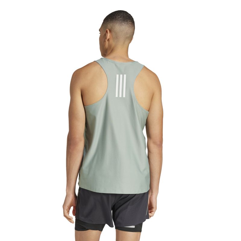 Adidas Men's Own The Run Tank Top - Lightweight Running Shirt for Gym, Workout & Training - Breathable & Moisture-Wicking Athletic Wear