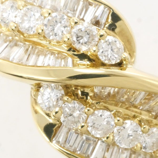 18K Yellow Gold Diamond Ring for Women - Elegant Solitaire Engagement & Wedding Band - Perfect for Proposals, Anniversaries & Special Occasions