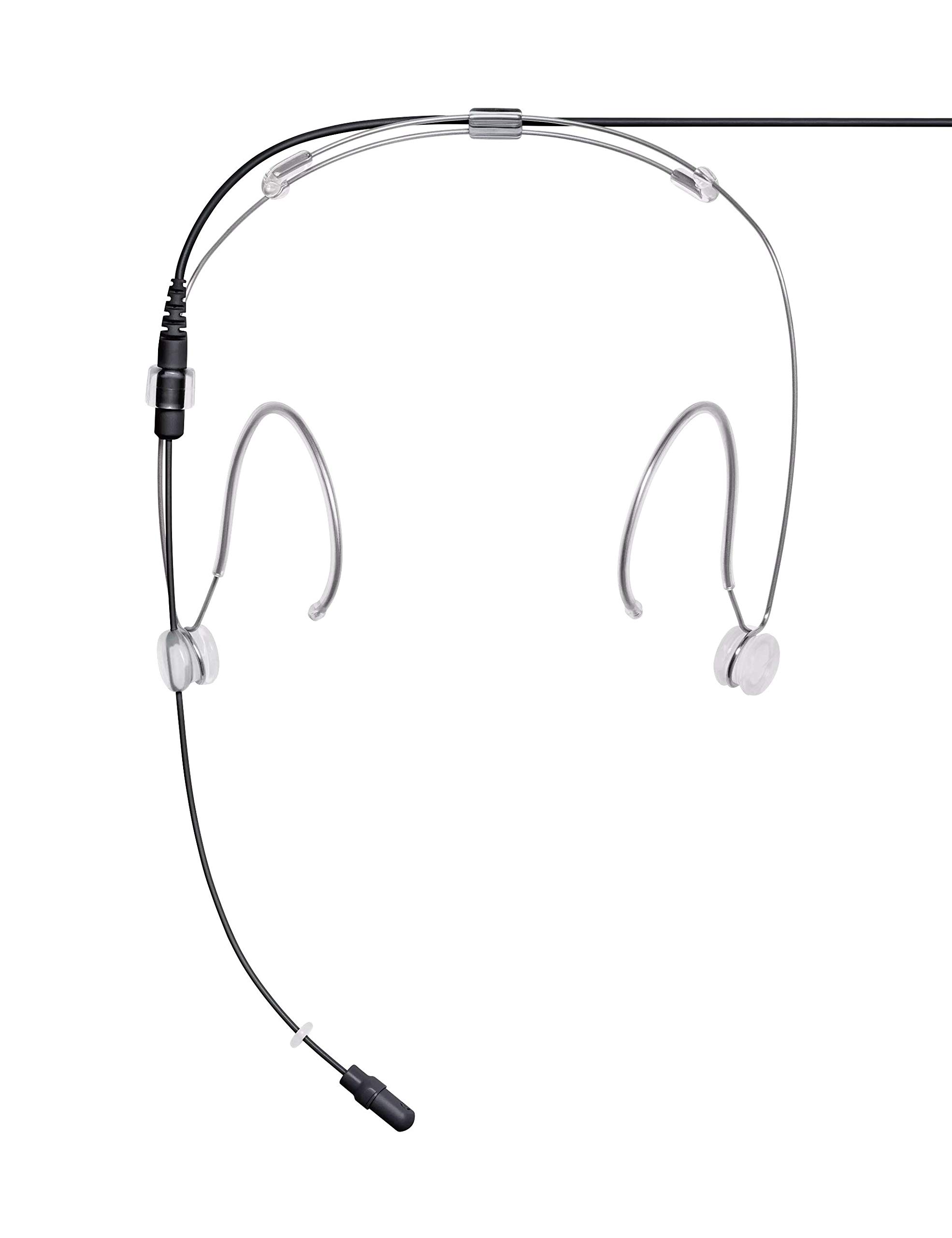 Shure DuraPlex Omnidirectional Headset Microphone with MTQG Connector - Professional Black Headset Mic (DH5B/O-MTQG) for Podcasting, Live Streaming & Conference Calls