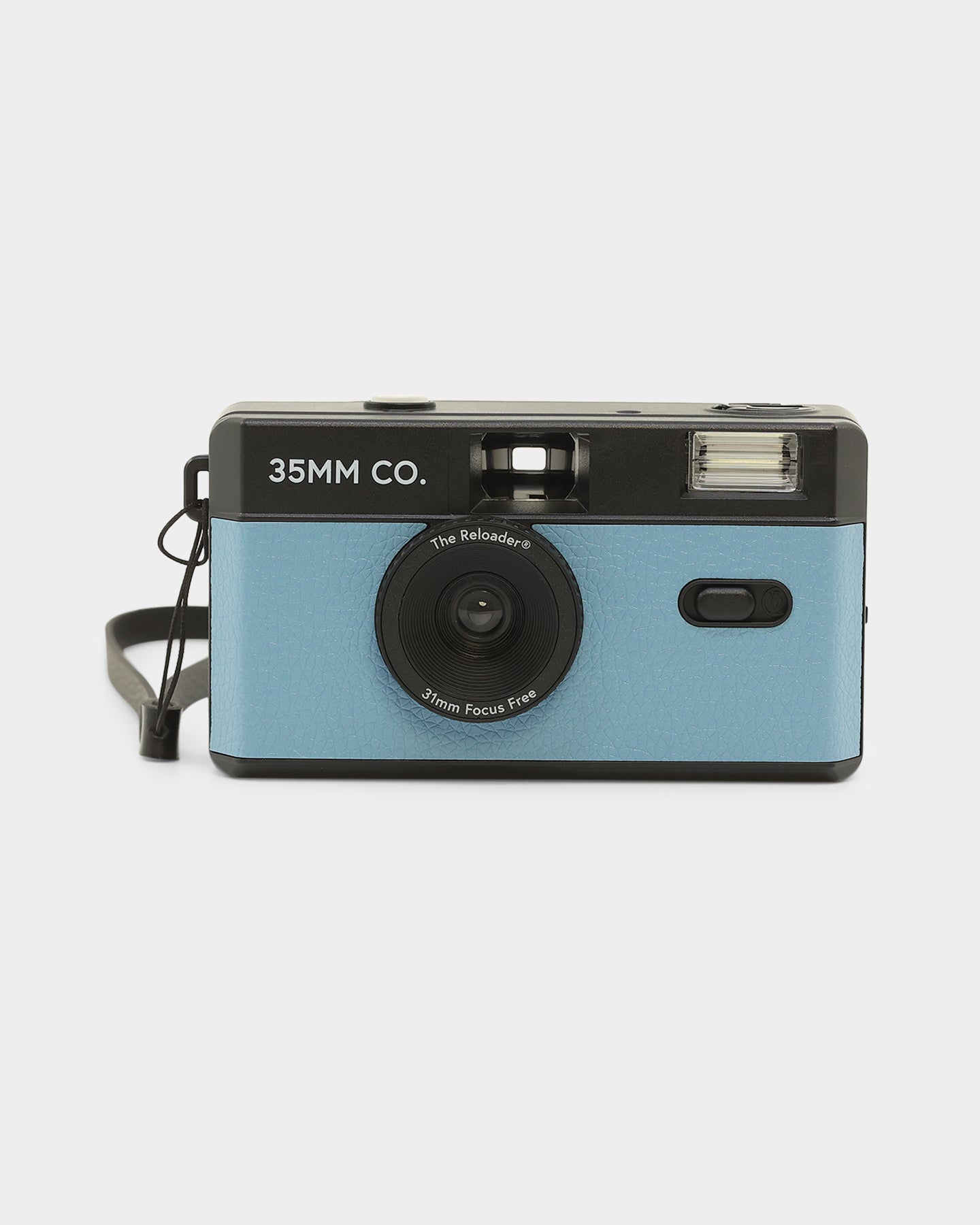 35mm Reusable Film Camera - The Reloader (Blue) | Vintage Style Point & Shoot Camera for Travel, Street Photography & Creative Shooting