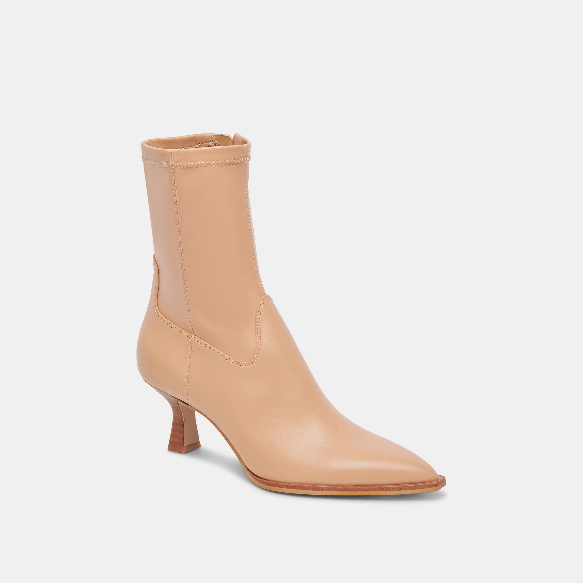 ARYA BOOTS TAN STELLA - Stylish Leather Ankle Boots for Women | Comfortable & Fashionable Fall/Winter Footwear | Perfect for Office, Casual Outings & Date Nights