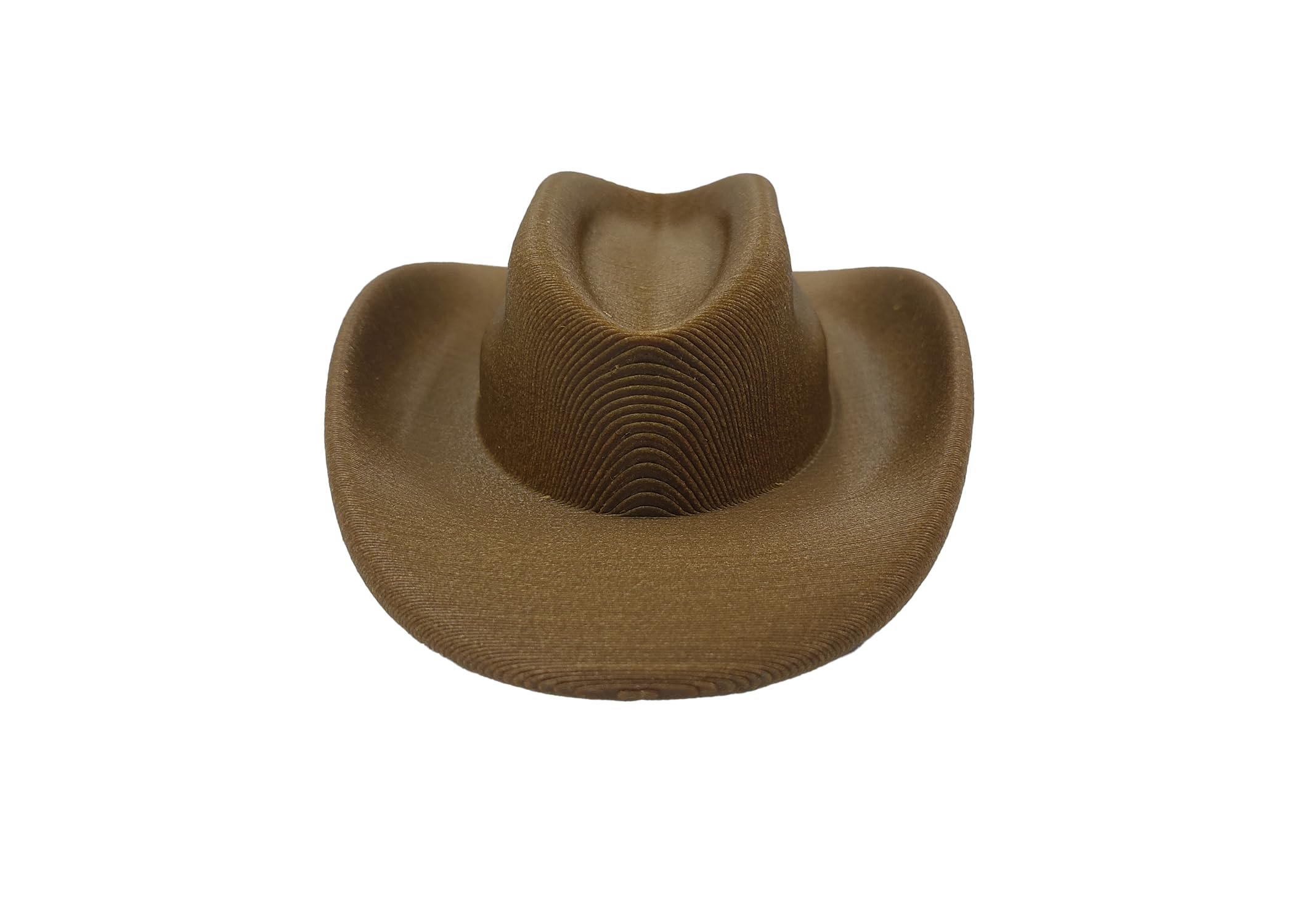 Wireless Headset Cowboy Hat Attachment - Gaming & Streaming Accessory for Cosplay, Live Streamers (Small, Copper) | Perfect for Twitch, YouTube & TikTok Streamers