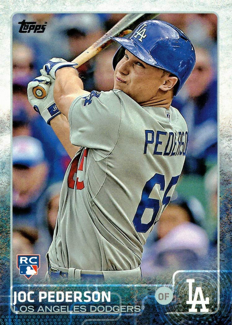 2015 Topps Baseball #192 Joc Pederson Rookie Card - First Official MLB Rookie Card | Collectible Sports Memorabilia for Baseball Fans & Card Collectors | Perfect for Display, Trading, and Investment
