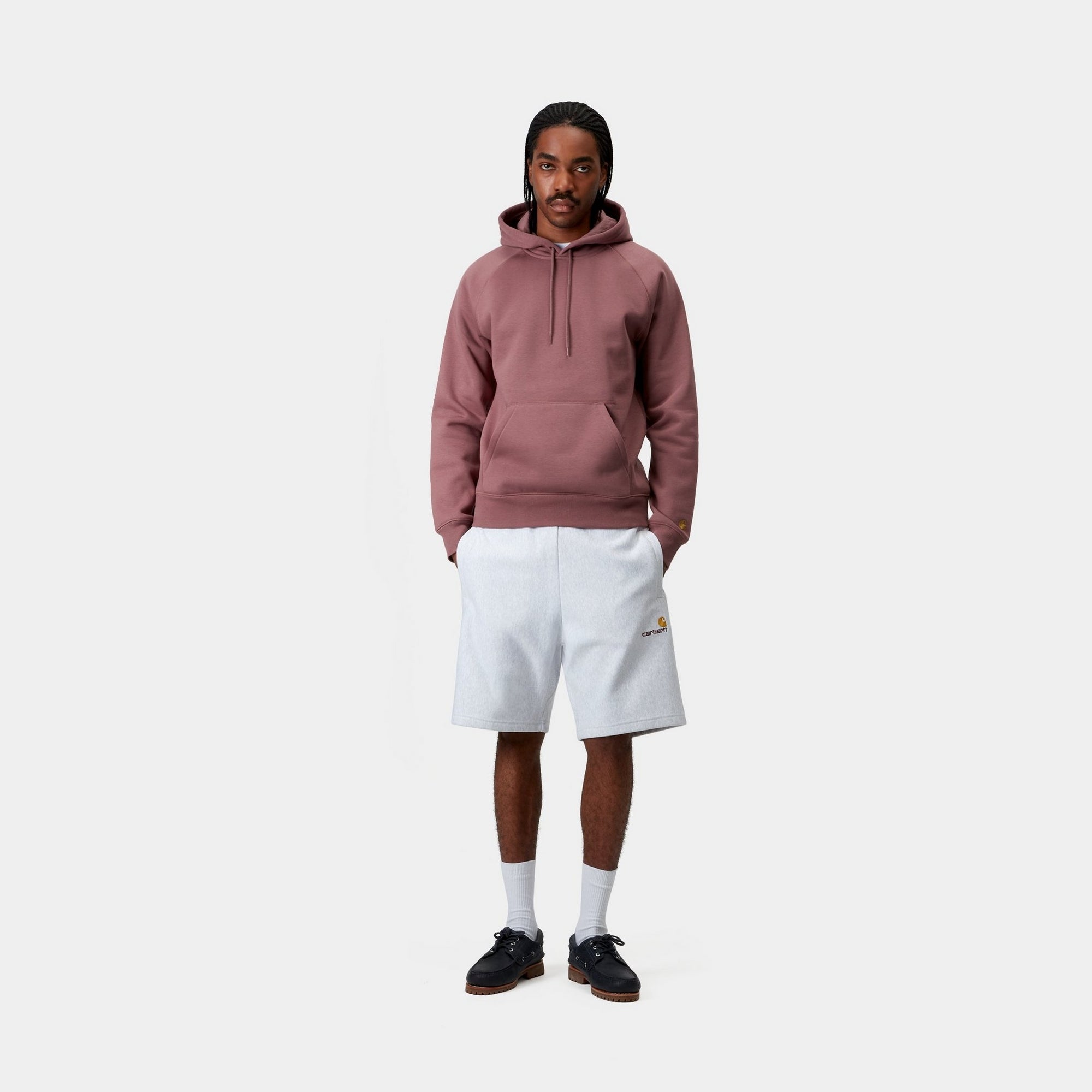 Stylish Hooded Chase Sweatshirt for Women - Soft Dusky Pink Pullover | Perfect for Casual Outfits, Lounge Wear & Street Fashion