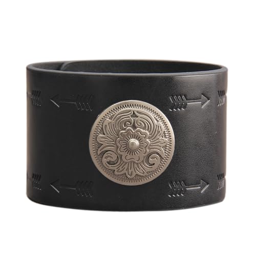 Leather Snap Bracelet