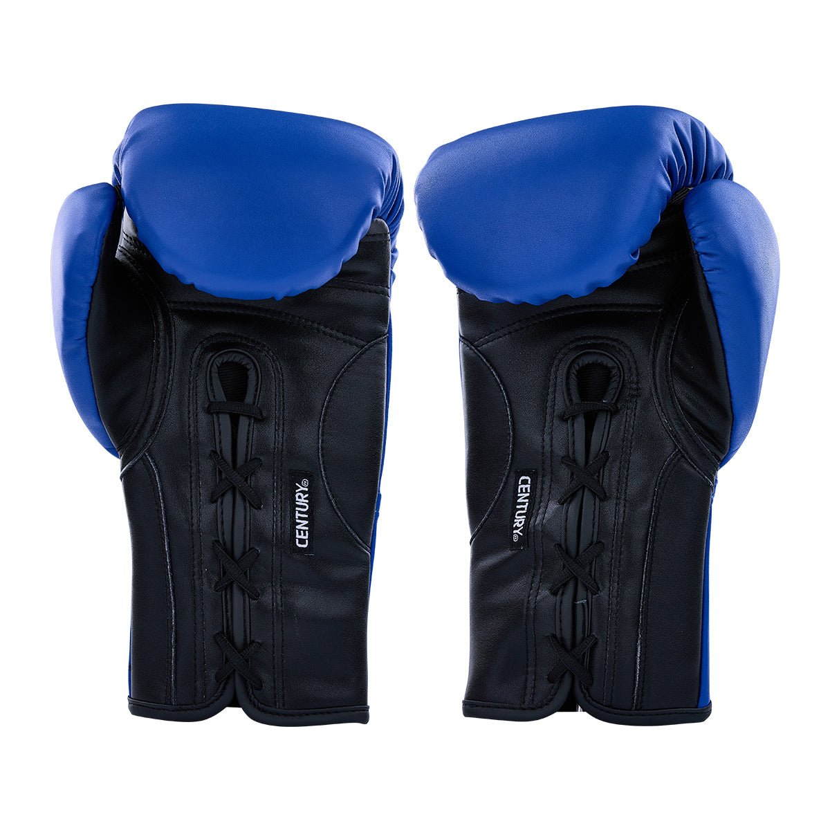 Century Solid Leather Lace Up Boxing Bag Gloves for Training & Sparring - Premium Leather Punching Mitts for Boxing, MMA, Muay Thai & Kickboxing