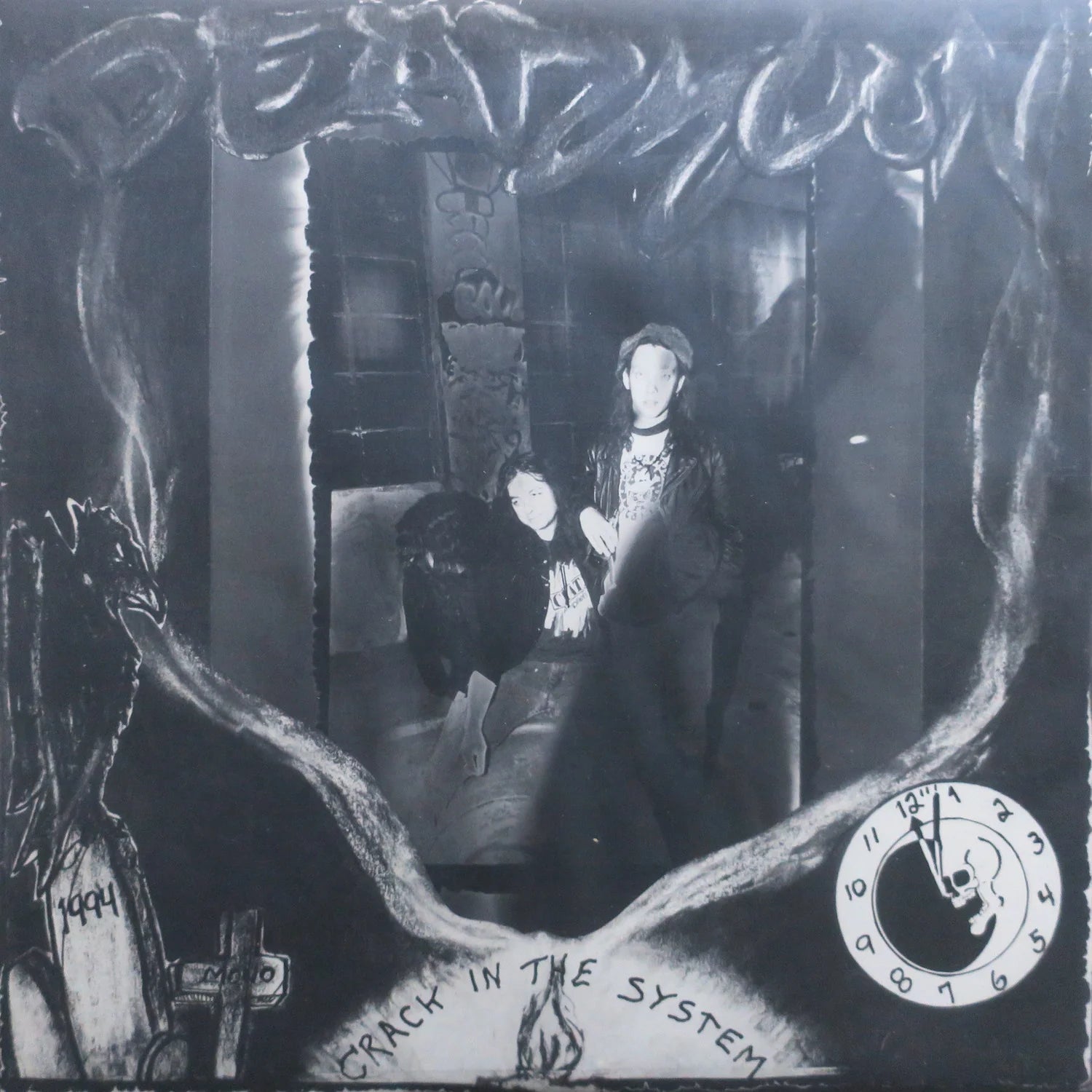 Dead Moon - Crack in the System Vinyl LP Record | Punk Rock Music Collector's Edition | Perfect for Home Listening & Music Collections