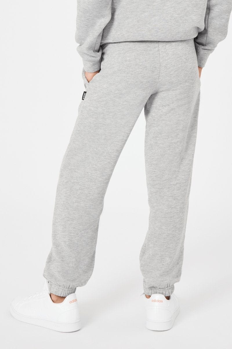 INSPORT JUNIOR ALASKA GREY TRACKPANTS - Boys' Athletic Jogger Pants for Running, Training & Casual Wear - Soft & Comfortable Fleece Lined Sweatpants for Kids' Sports & Everyday Use
