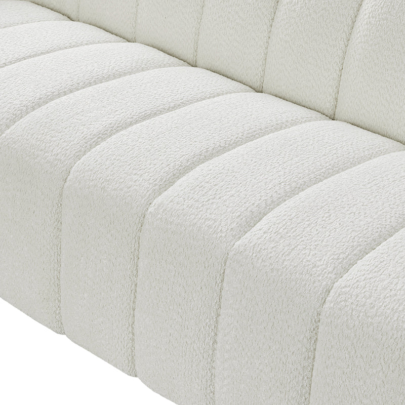 Botham Modern Cozy Sofa with Hidden Low Legs - Comfortable Living Room Furniture for Small Spaces, Apartments & Home Decor