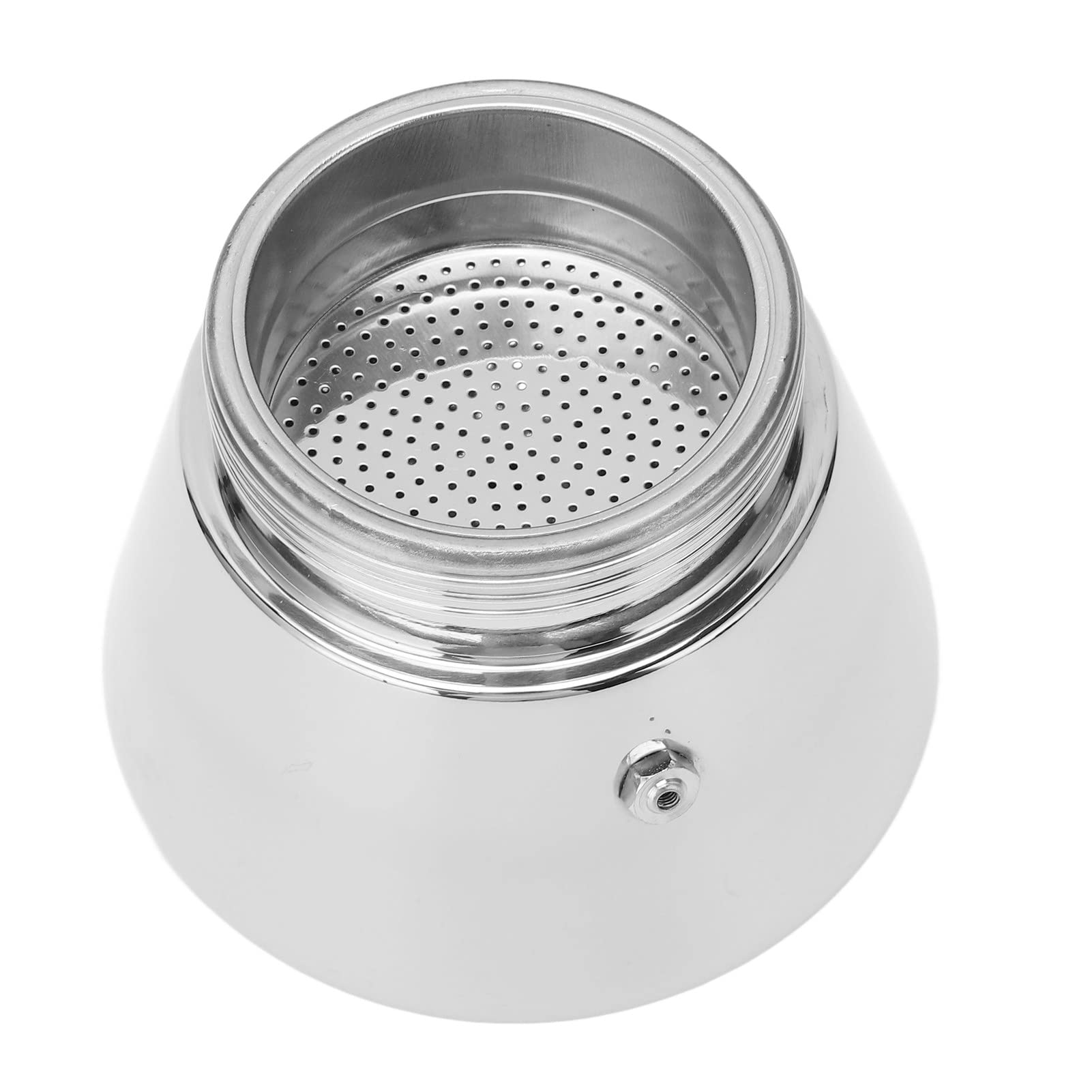 Single Spout Stovetop Coffee Pot - Portable Stainless Steel Espresso Maker for Induction & Gas Stoves | Perfect for Home, Camping & Outdoor Adventures | Enjoy Rich, Delicious Coffee Anywhere