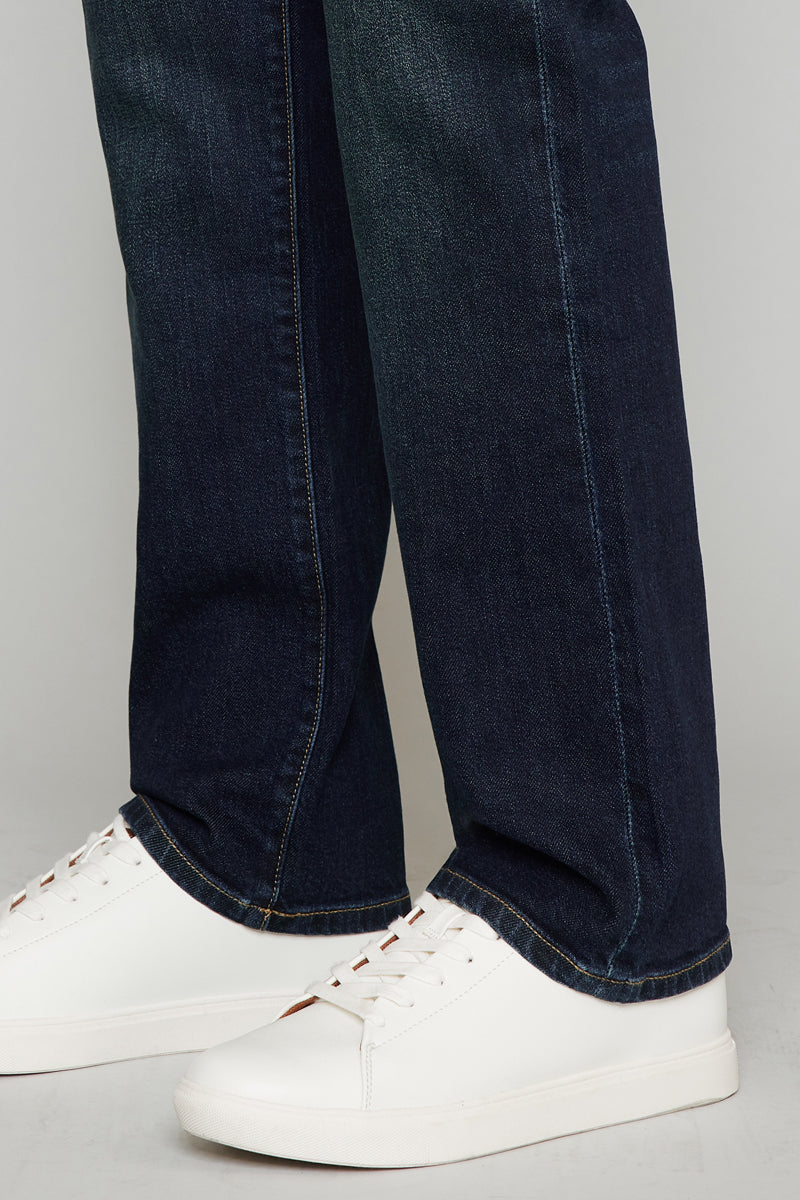 Carter Slim Straight Fit Men's Jeans - Comfortable & Stylish Denim Pants for Casual Wear & Everyday Outfits