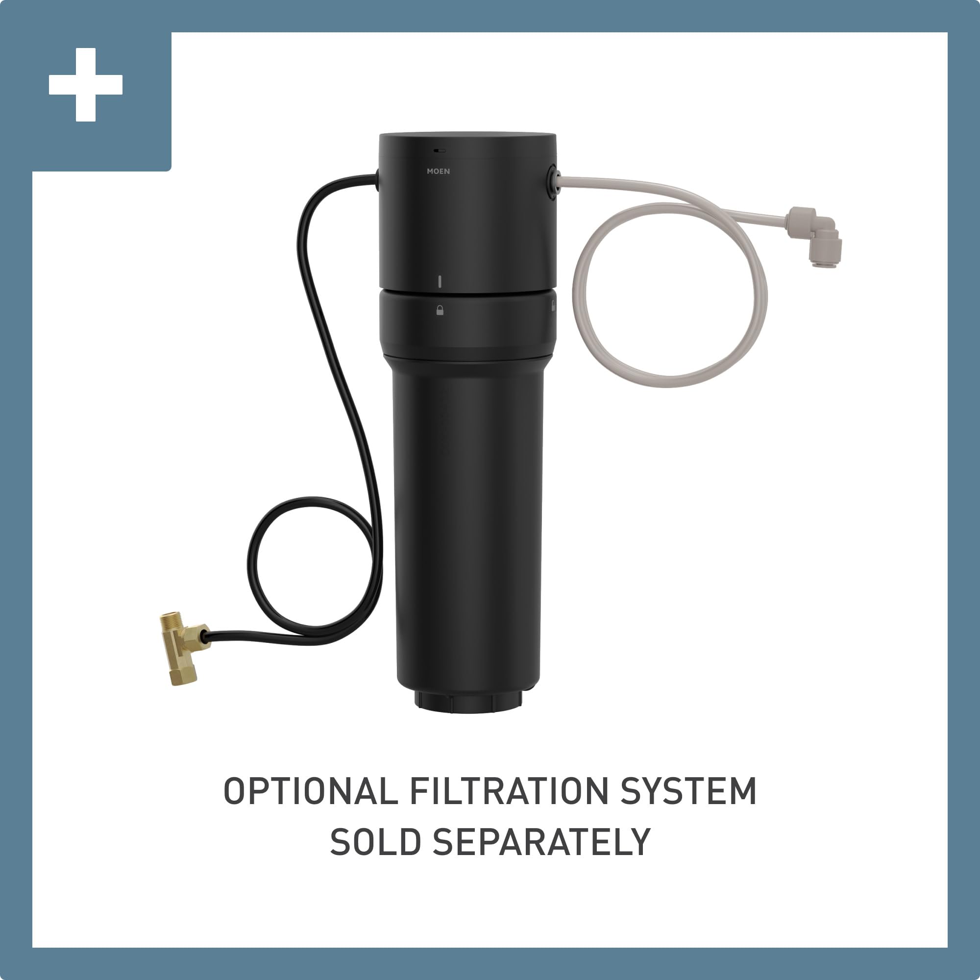 Moen S5510ORB Oil Rubbed Bronze Traditional Cold Water Kitchen Faucet with Optional Filtration System - Perfect for Home Bars, Coffee Stations & Beverage Prep Areas