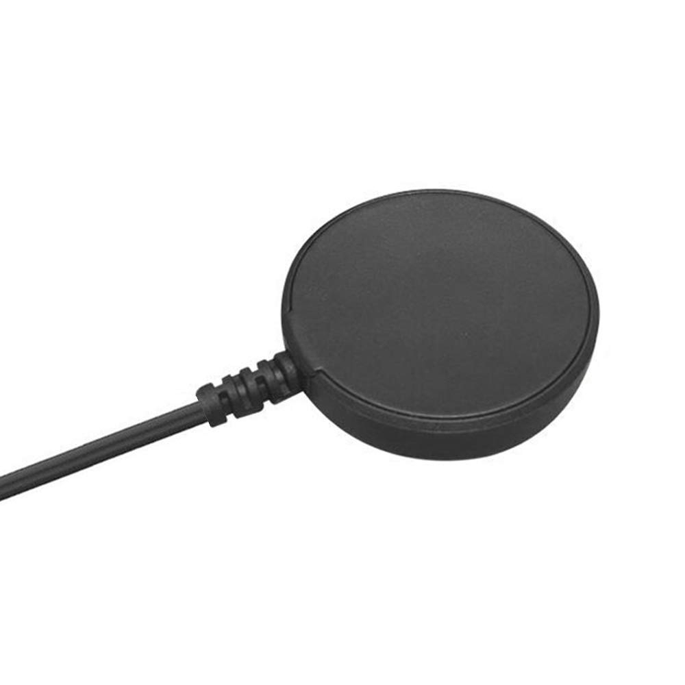 Samsung Galaxy Watch 5/5 Pro/4/4 Classic/3/Active 2 Wireless Charging Dock - Fast Charger Stand Cradle Replacement (Black) | Perfect for Nightstand Charging, Office Desk & Travel Use