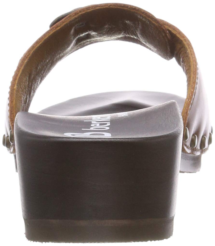Berkemann Women's Hamburg Mules - Comfortable Slip-On Shoes for Casual Wear, Office & Travel | Premium Leather Loafers with Arch Support