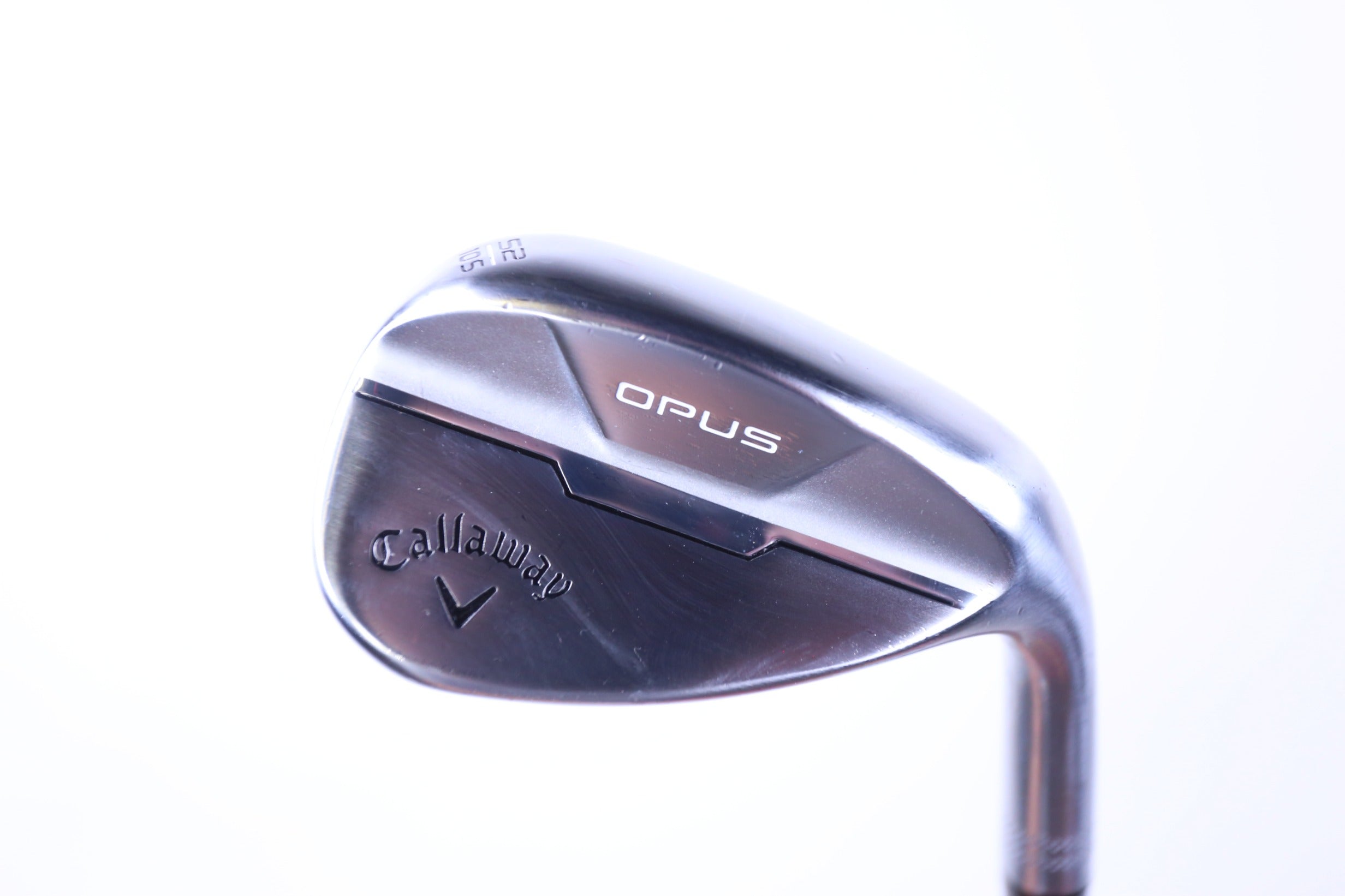 Used Callaway Opus Brushed Chrome Gap Wedge 52° Stiff Flex Right Hand Golf Club - Perfect for Approach Shots & Short Game Practice