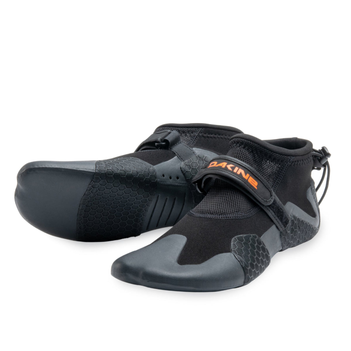 Dakine Unisex 1mm Reef Booties - Black Water Shoes for Surfing, Snorkeling & Beach Activities