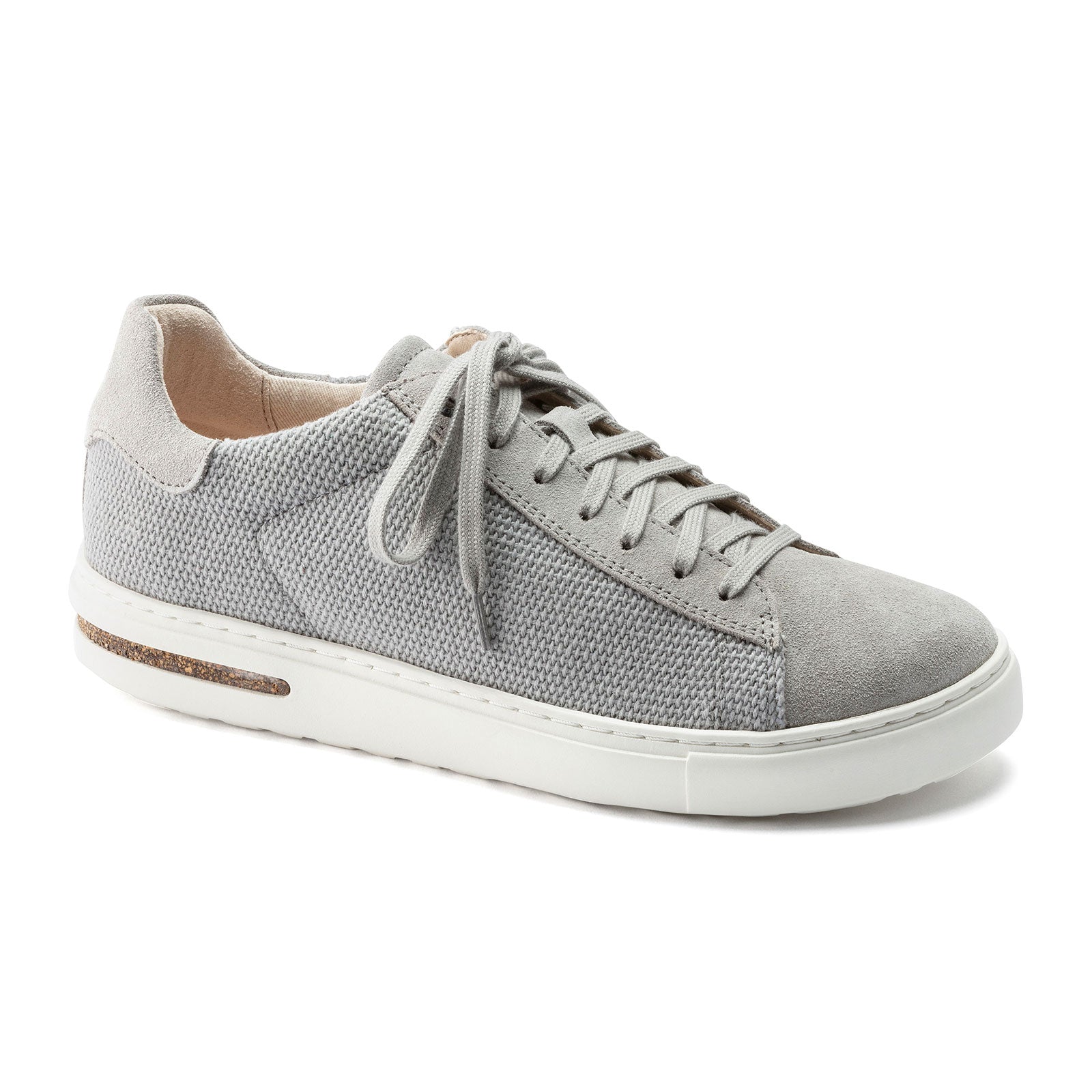 Birkenstock Bend Sneaker for Men - Comfortable Whale Gray Canvas Casual Shoes | Perfect for Walking, Travel & Everyday Wear