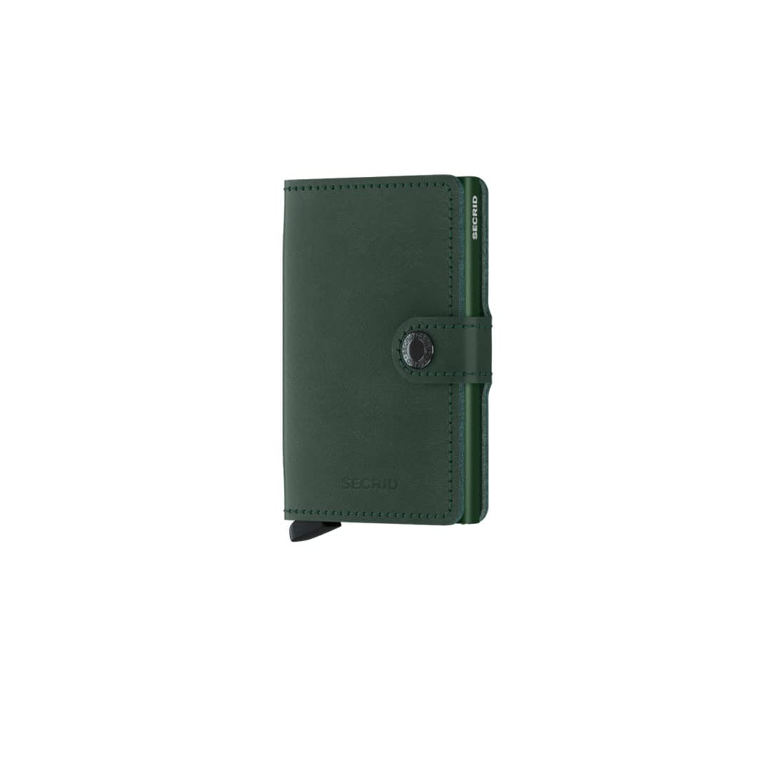 Secrid Men's RFID Blocking Card Protector - Slim Leather Wallet for Travel & Everyday Use | Secure Credit Card Holder for Business & Casual Outings