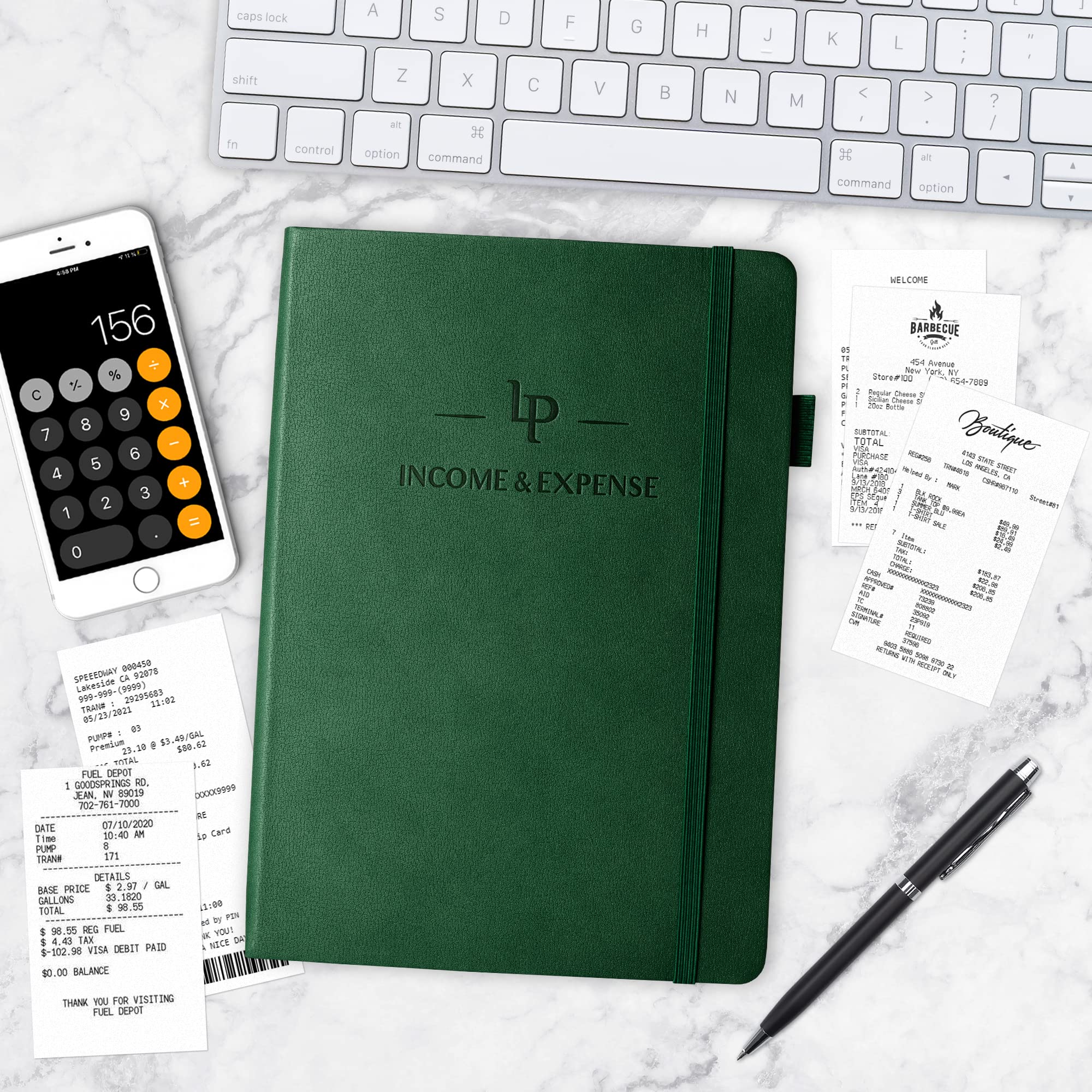 Small Business Expense Tracker Notebook - 7x10