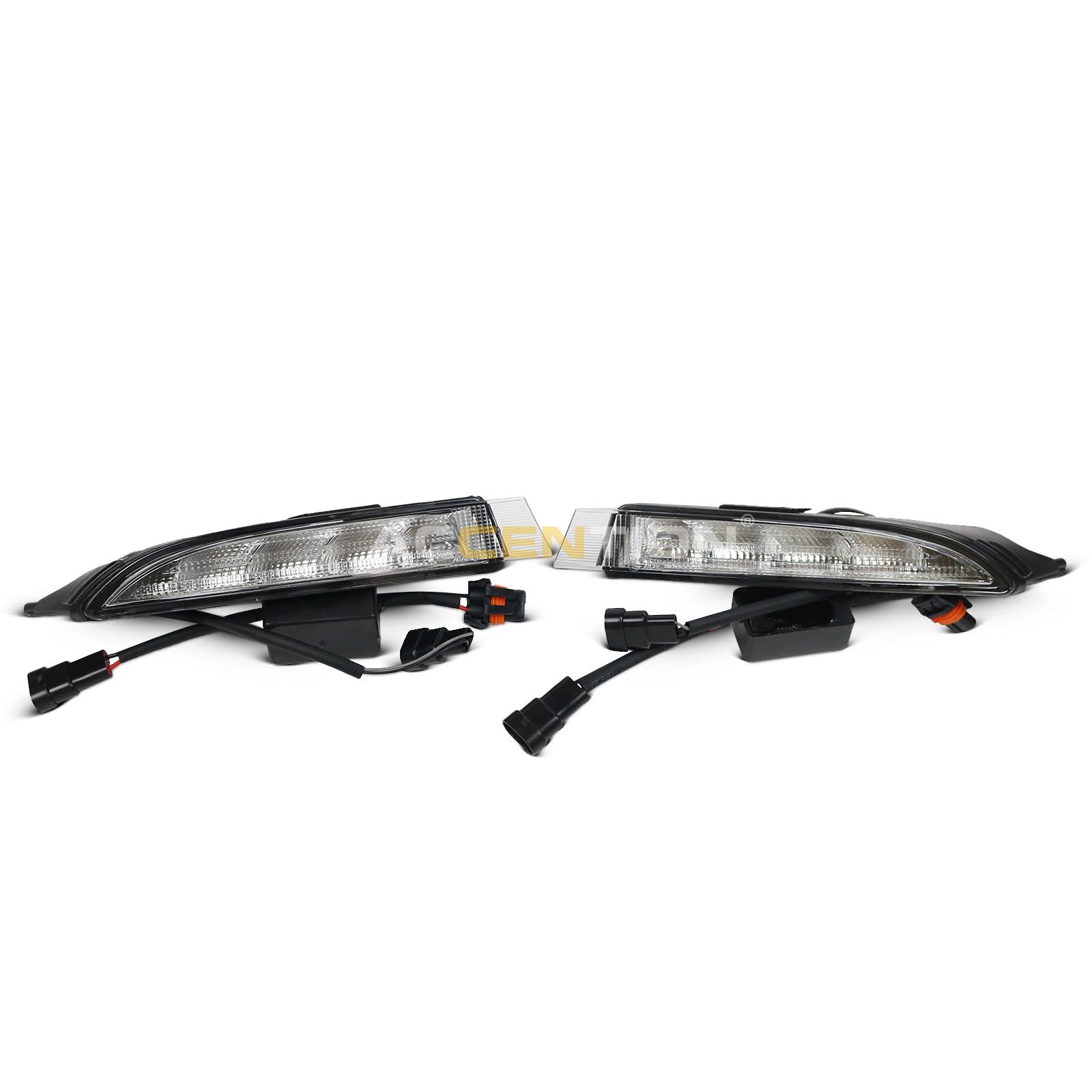 VW Golf 6 MK6 R20 LED Daytime Running Lights (DRL) - Compatible with 2009-2013 Models - High Brightness Car Styling Lights for Enhanced Visibility & Safety - Perfect for Daily Commute, Night Driving, and Car Customization