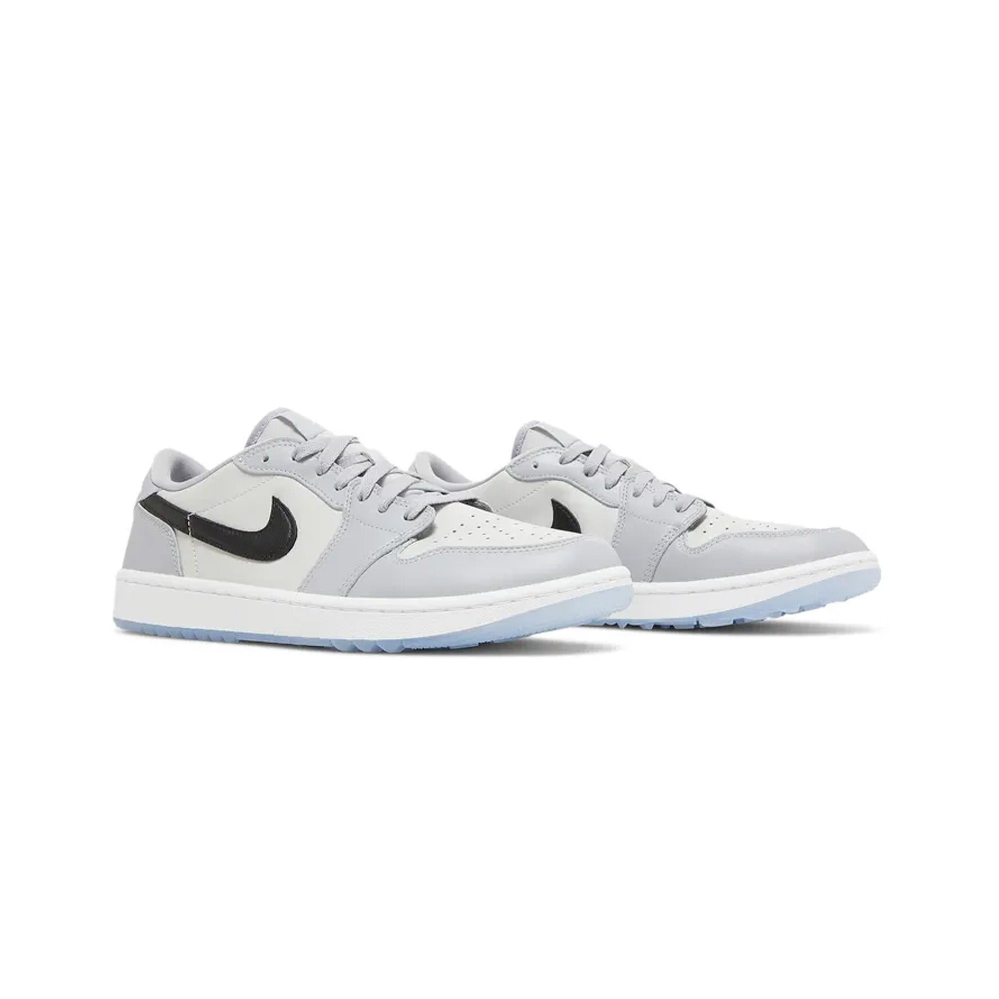 Air Jordan 1 Retro Low Golf Shoes 'Wolf Grey' - Men's Sneakers for Golf & Casual Wear (2021 Release) | Perfect for Golf Courses, Street Style & Everyday Comfort