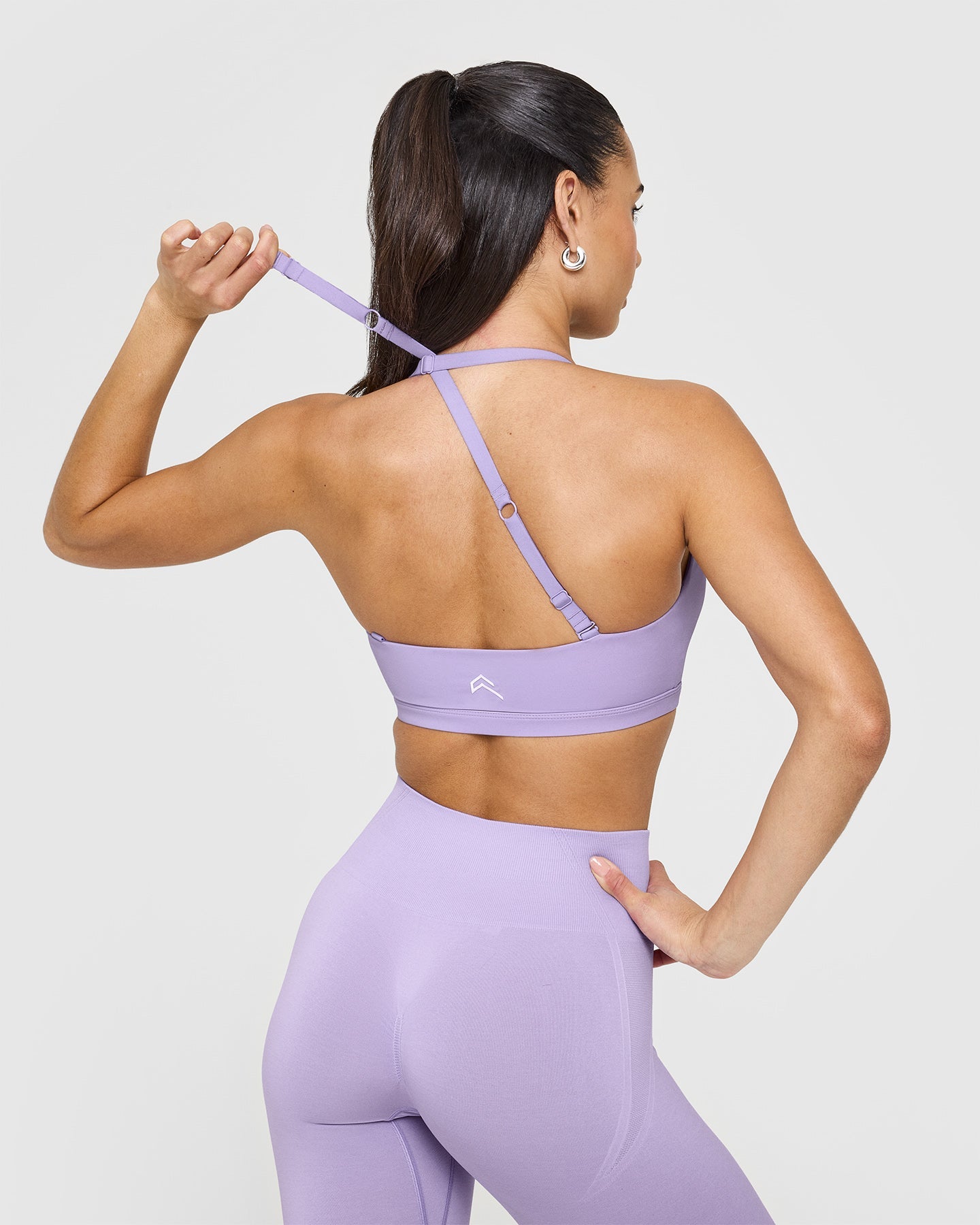 High Support Unified Twist Sports Bra for Women - Wisteria Purple | Yoga, Running, Gym & High-Impact Workouts