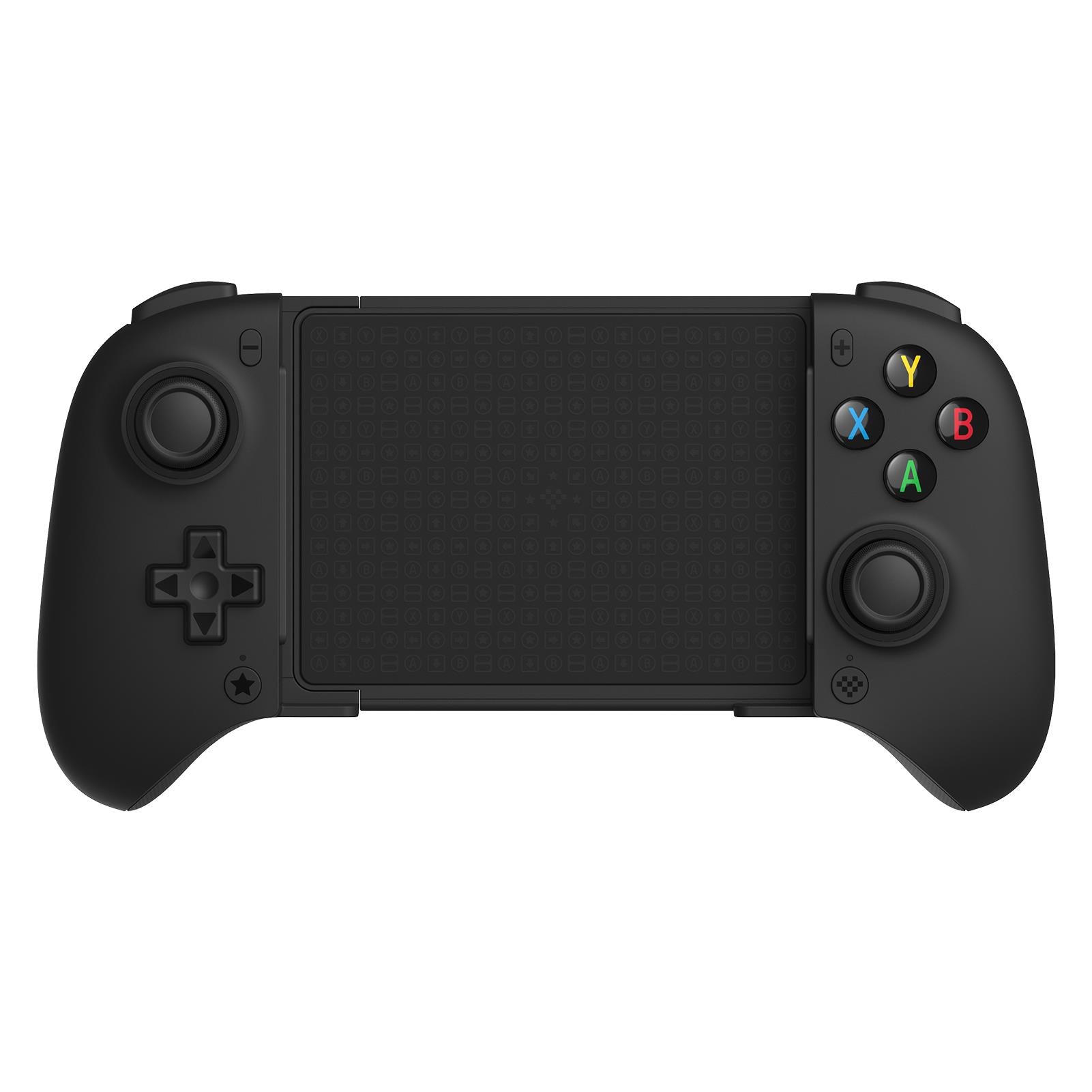 8BitDo Ultimate Wireless Bluetooth Mobile Gaming Controller for iPhone, Android, Switch - Ergonomic Design with Hall Effect Joysticks (Black) | Perfect for Cloud Gaming, Mobile Esports & On-the-Go Play