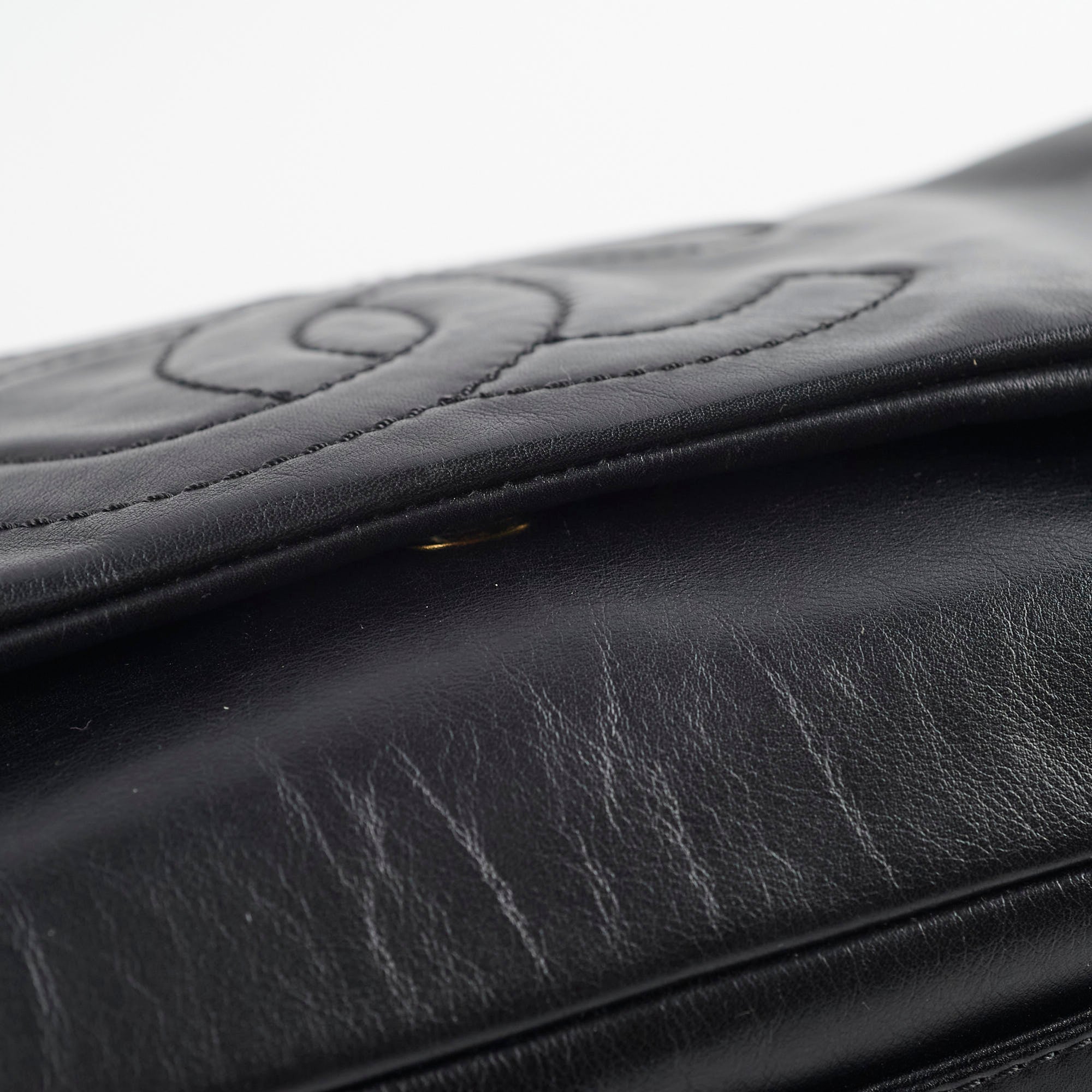 Chanel Rodeo Drive Flap Bag Black Leather - Luxury Designer Handbag for Women | Perfect for Parties, Date Nights & Special Occasions