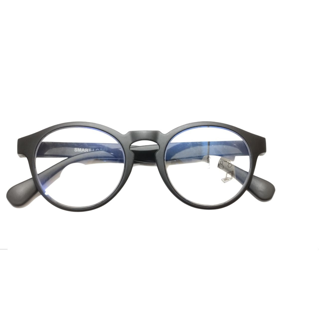Progressive Multifocal Reading Glasses +3.00 Strength - Round Frame for Computer Work, Reading & Close-Up Tasks