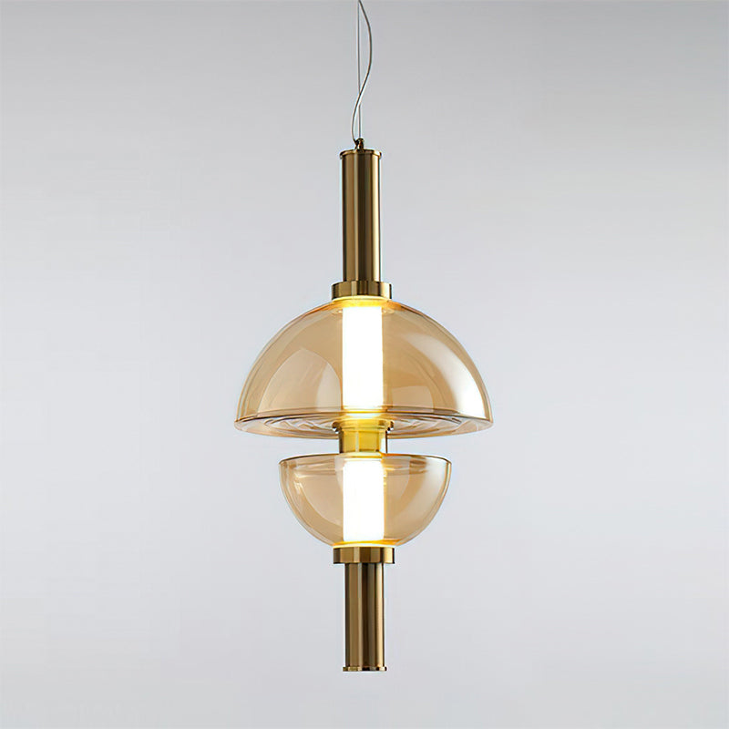 Aurora Luminosity Pendant Lamp - Modern Nordic Style LED Hanging Light for Bedroom, Living Room, Dining Room & Kitchen Decor
