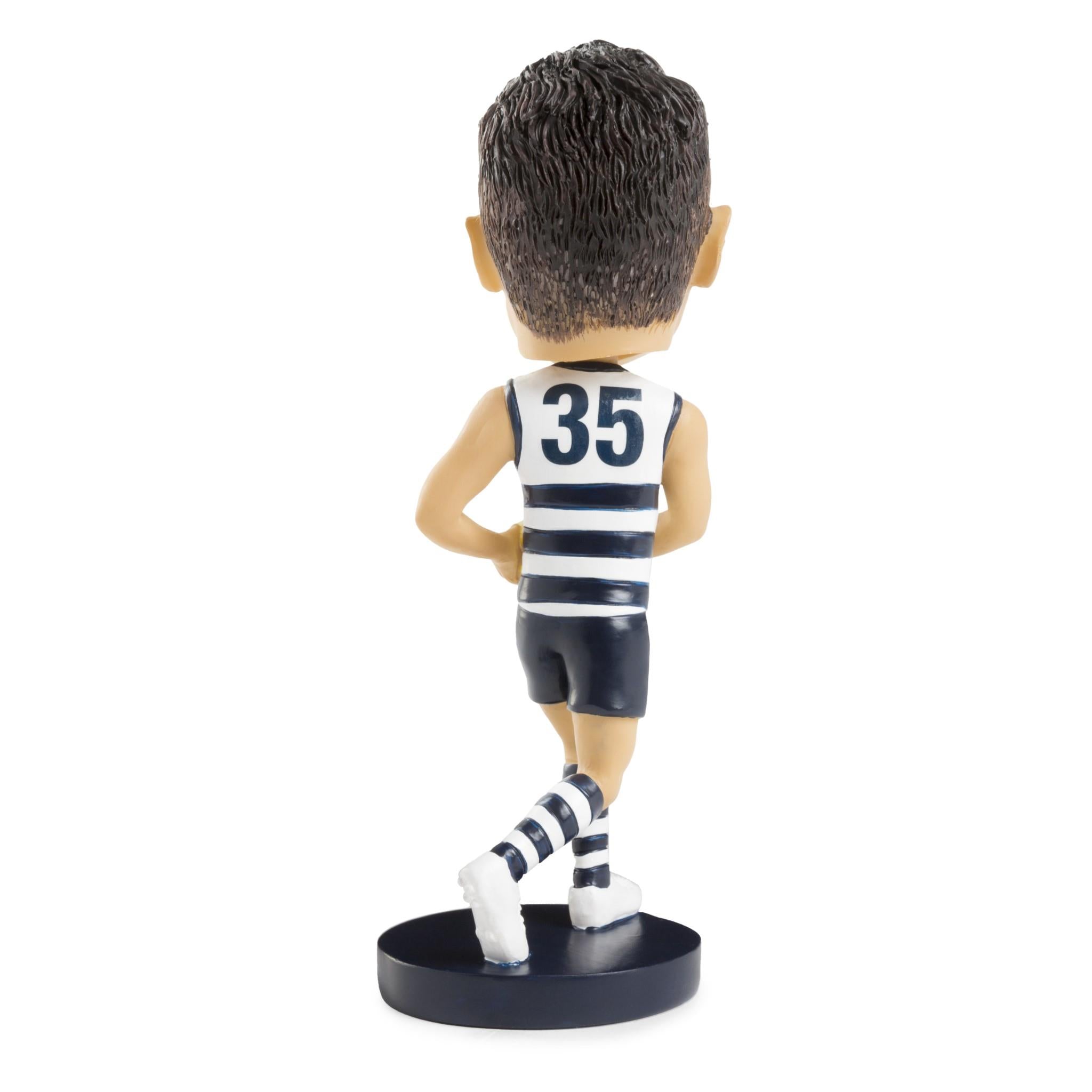 Official AFL Geelong Cats Patrick Dangerfield Bobblehead - Collectible Sports Memorabilia for Fans & Home Decor