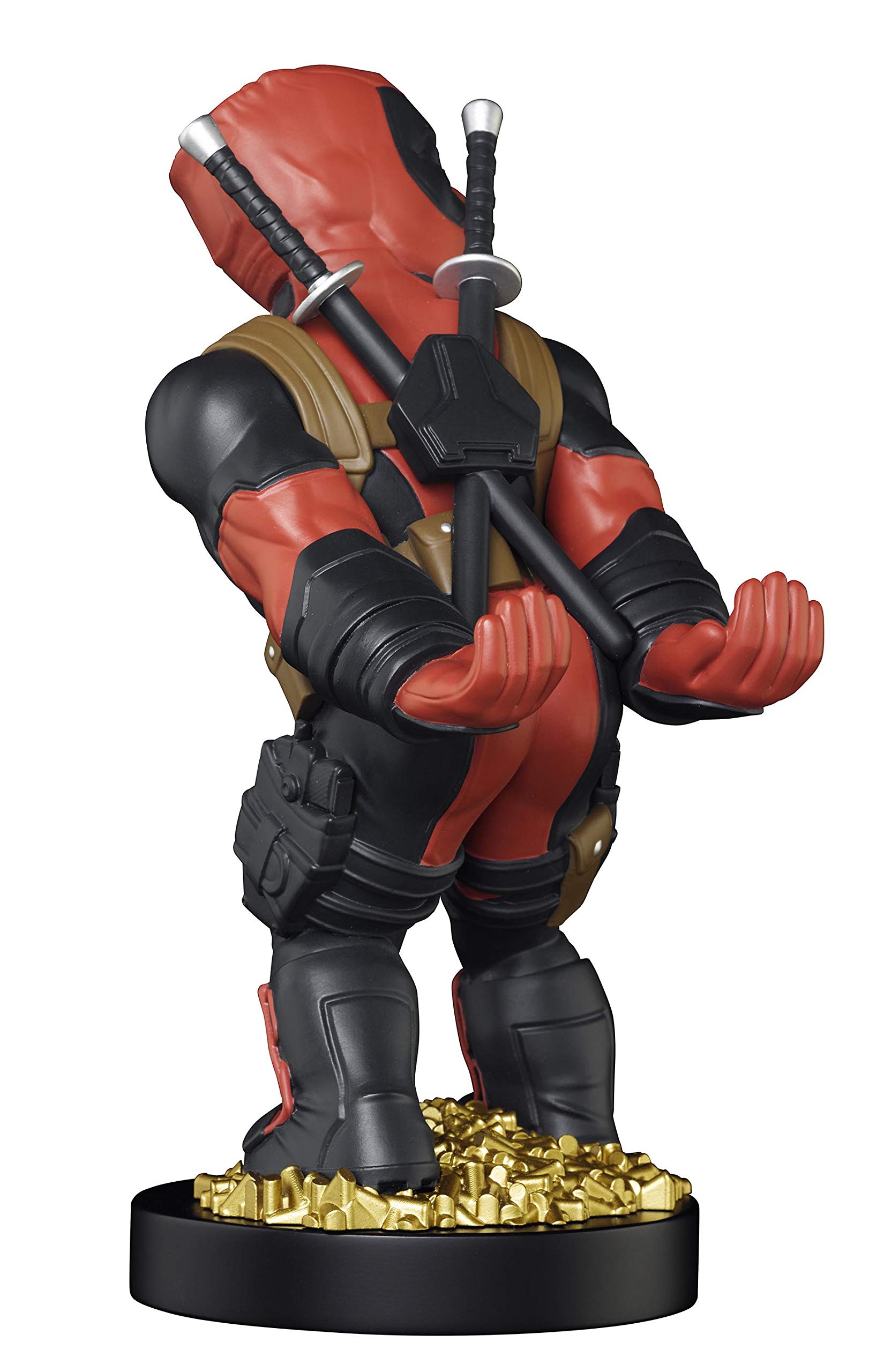 Original Deadpool Gaming Controller & Phone Holder - Officially Licensed Marvel Cable Guys Stand for PS5, Xbox & Mobile Devices - Perfect for Gaming Setups & Desk Organization