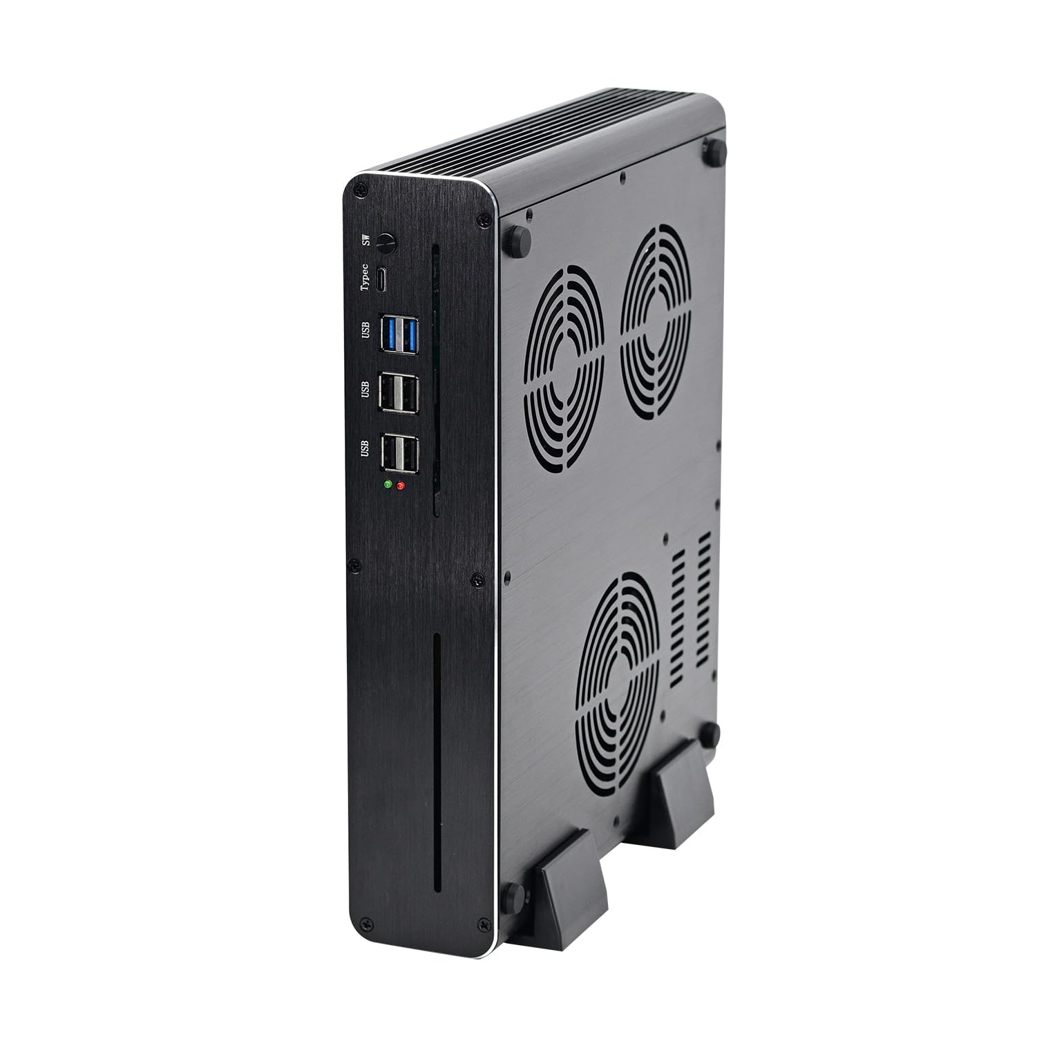HUNSN 8K Mini PC Gaming Computer - Intel Core i7 12650H, RTX4060 8G GPU, 64GB RAM, 1TB M.2 SSD, Wi-Fi 6, Windows 11/Linux Ubuntu - Perfect for 4K/8K Gaming, Home Theater & Office Work