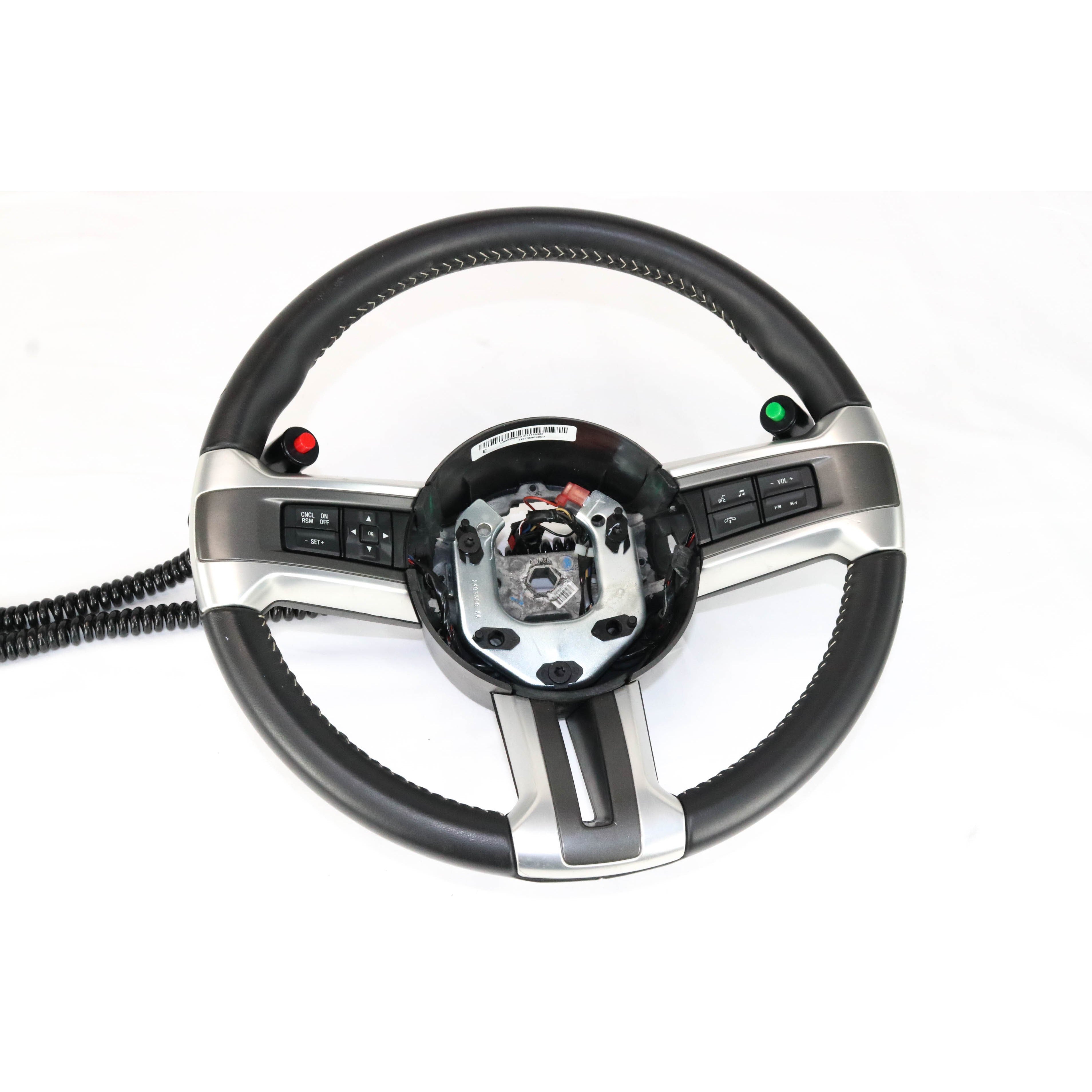 2011-2014 Ford Mustang S197 Steering Wheel Button Bracket - Black Anodized Aluminum Replacement Part (Fits Models 2011-2014) | Perfect for DIY Repairs & Steering Wheel Upgrades