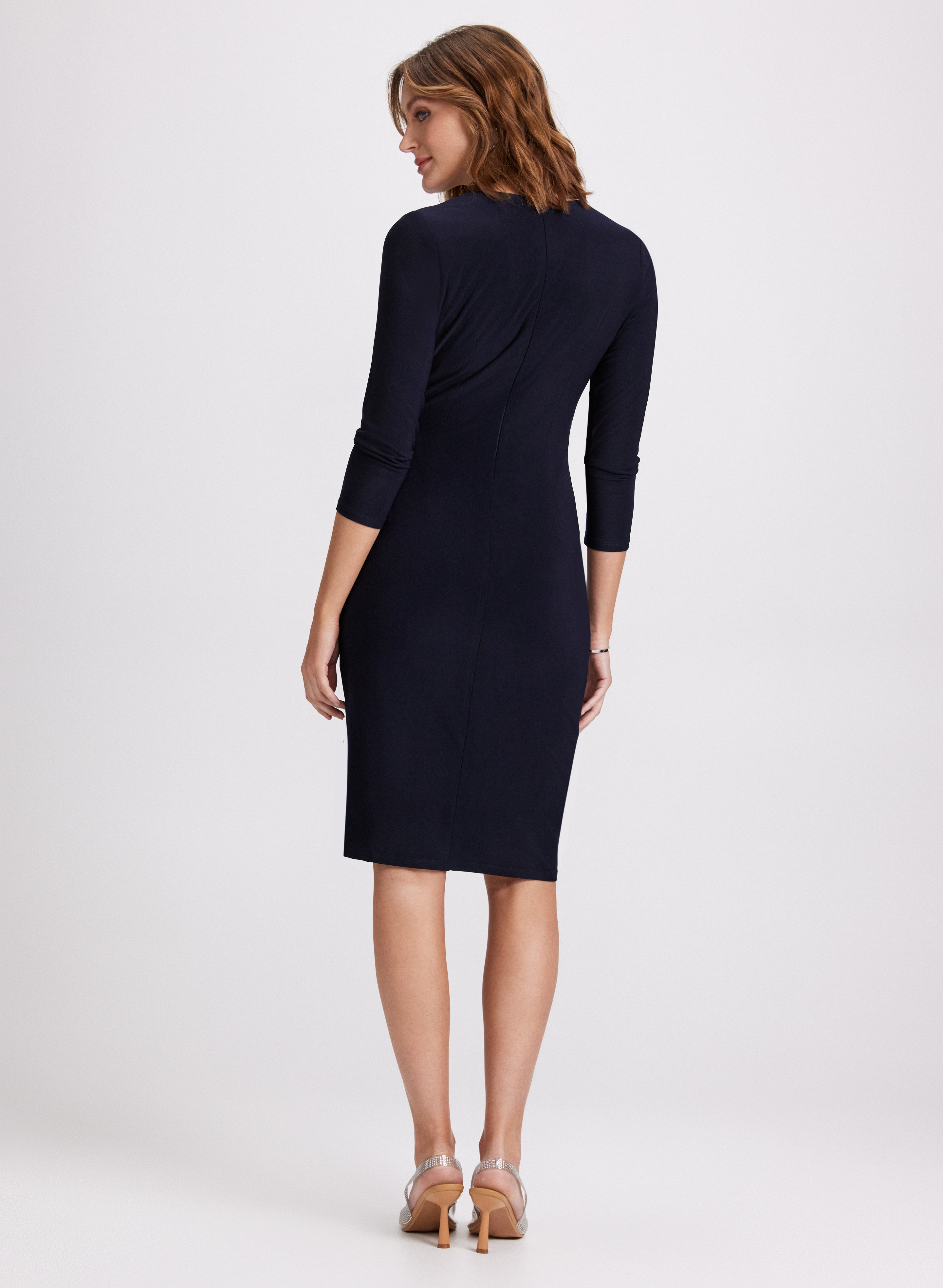 Elegant Double Ring Wrap Dress for Women - Flattering & Comfortable Summer Maxi Dress for Beach, Wedding & Casual Outings