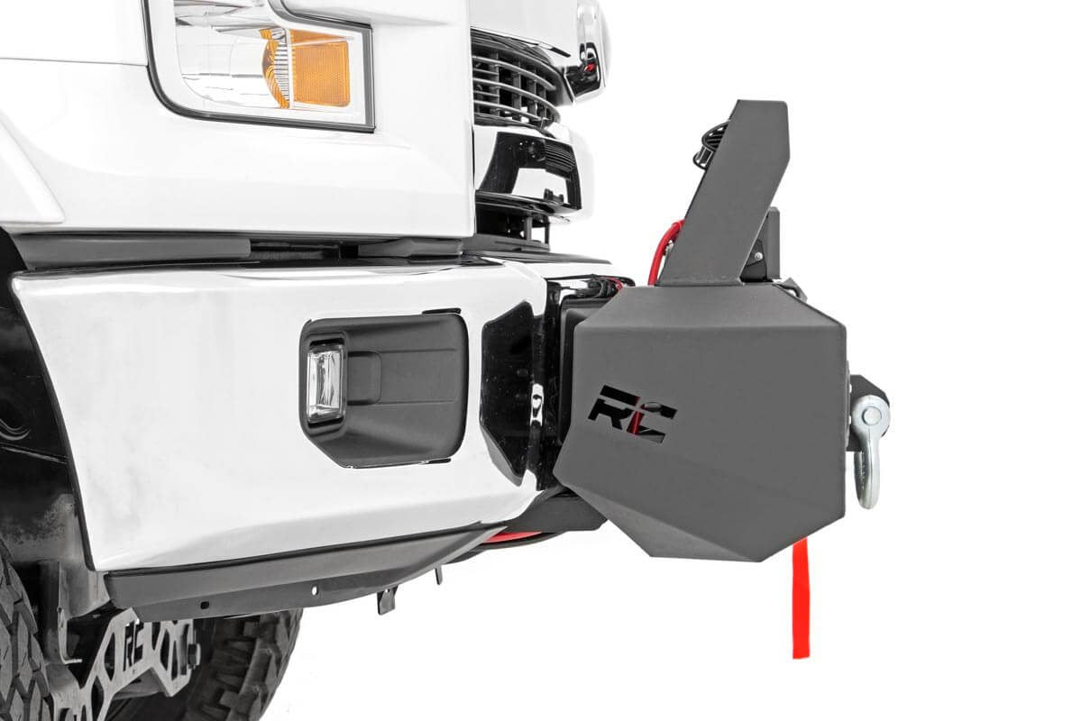 2009-2022 Ford F-150 EXO Winch Mount Kit for 2WD & 4WD Models (Part #10762) - Heavy Duty Off-Road Bumper Accessory for Truck Recovery & Adventure