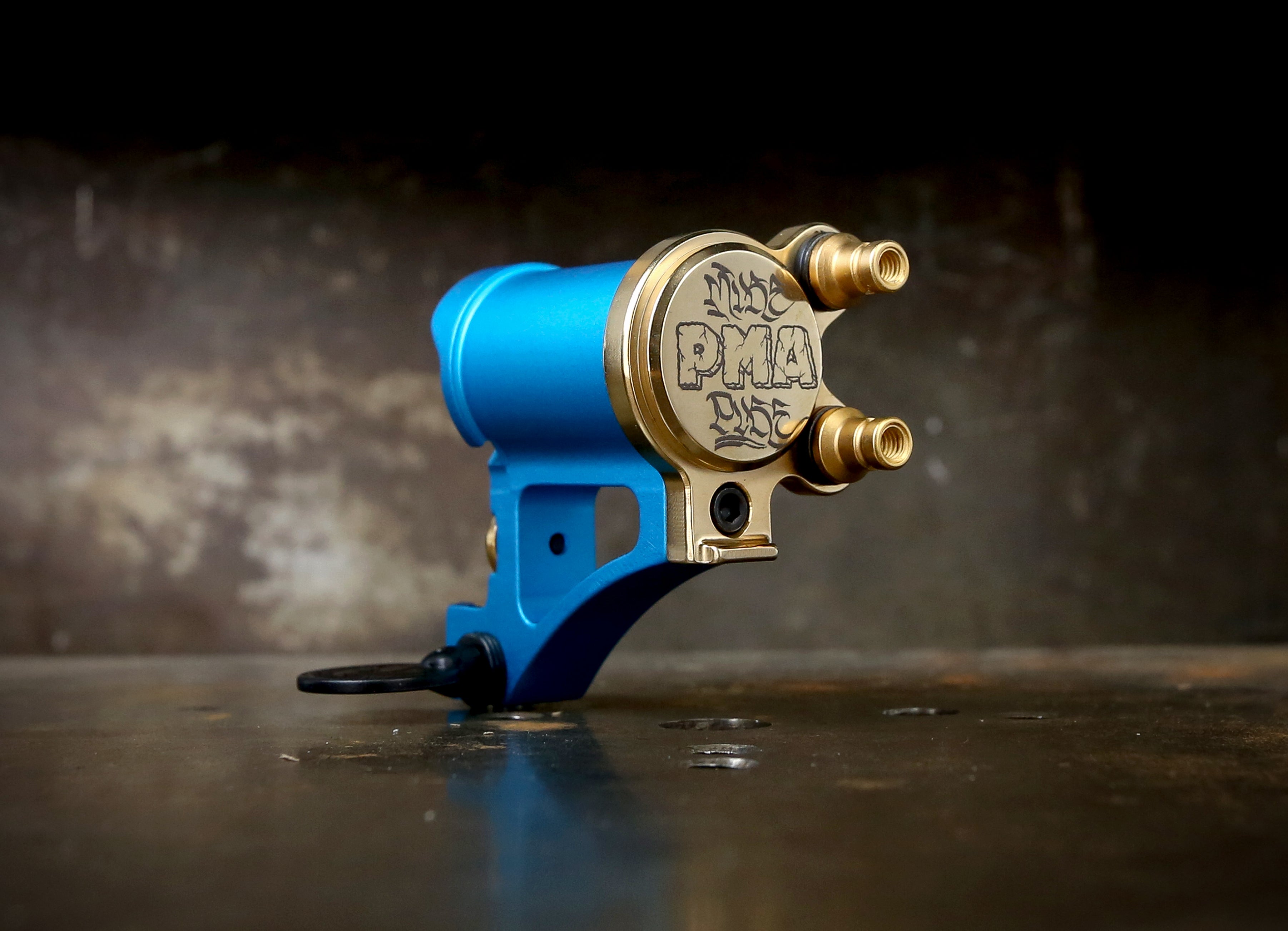 Limited Edition Mike Pike PMA Direct Drive Rotary Tool - Blue & Gold | High-Precision Rotary Tool for DIY, Woodworking & Metalworking Projects