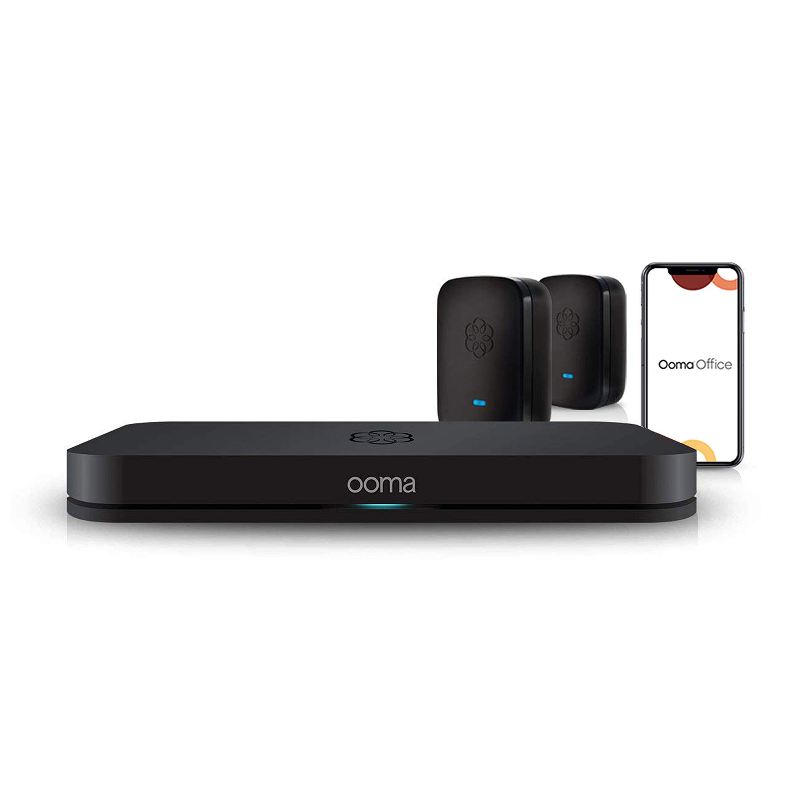 Ooma Office VoIP 2 Linx Cloud Business Phone System - Wireless Analog Phone & Fax Adapter for Small Business | Reliable VoIP Service with Advanced Calling Features | Perfect for Home Offices & Remote Teams