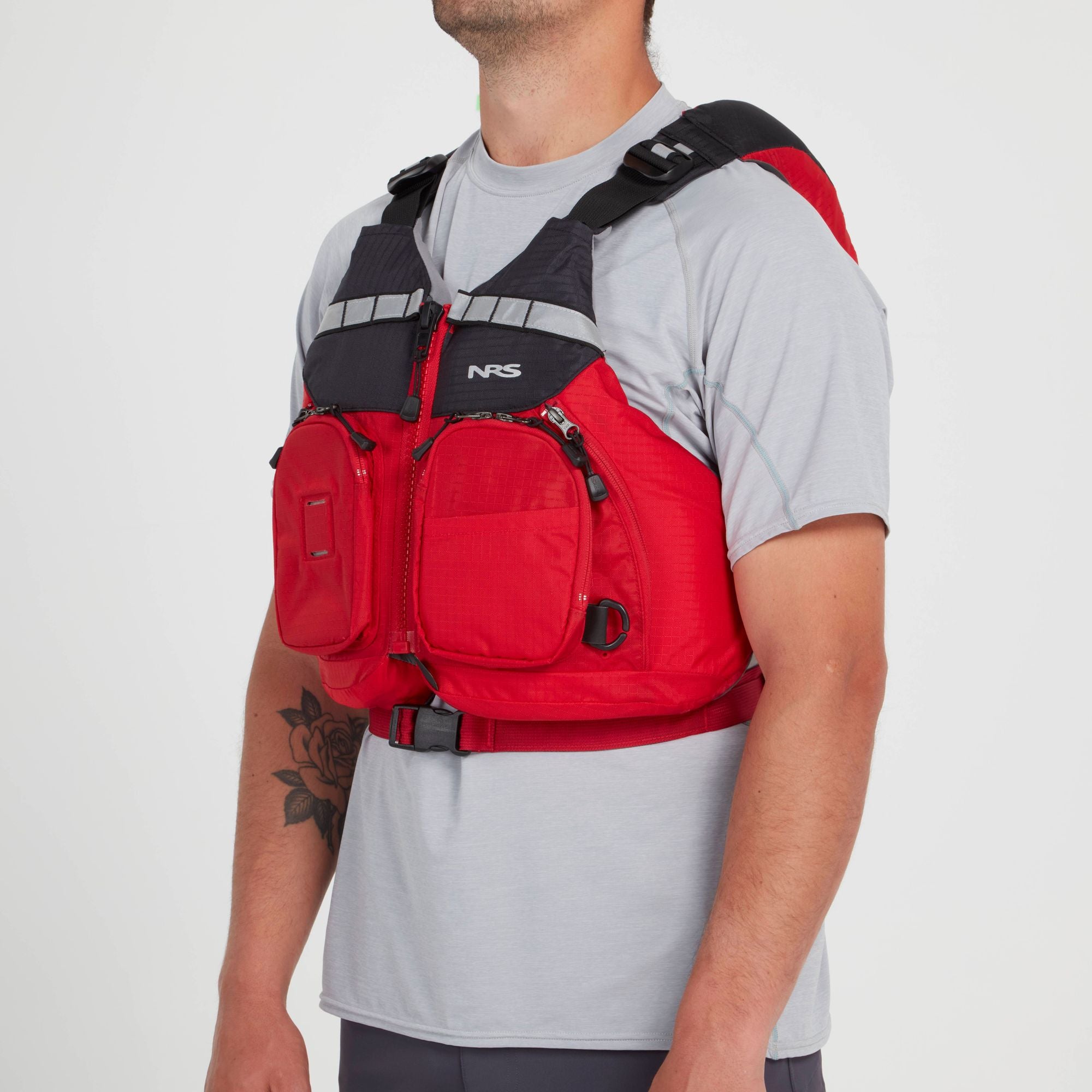 NRS cVest Life Jacket - USCG Approved PFD for Kayaking, Canoeing & Water Sports | Comfortable & Durable Safety Vest for Men & Women