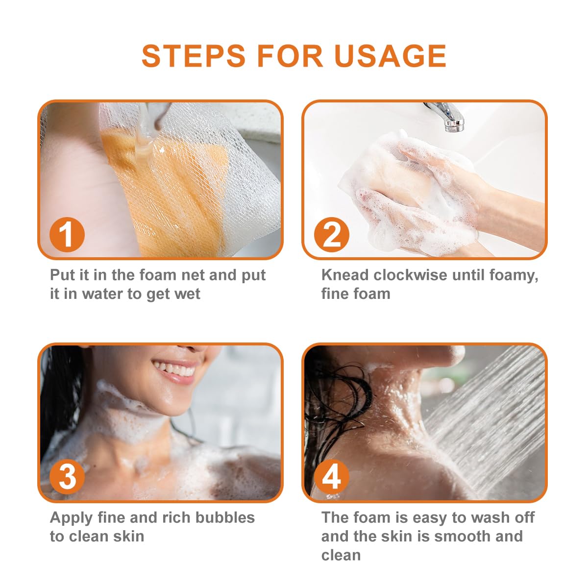 Organic Turmeric Soap Bar for Face & Body - Handmade 3-in-1 Gentle Cleansing Bar for Acne, Dark Spots & Glowing Skin (2-Pack) | Natural Skincare, Daily Face Wash & Body Cleanser for Men & Women